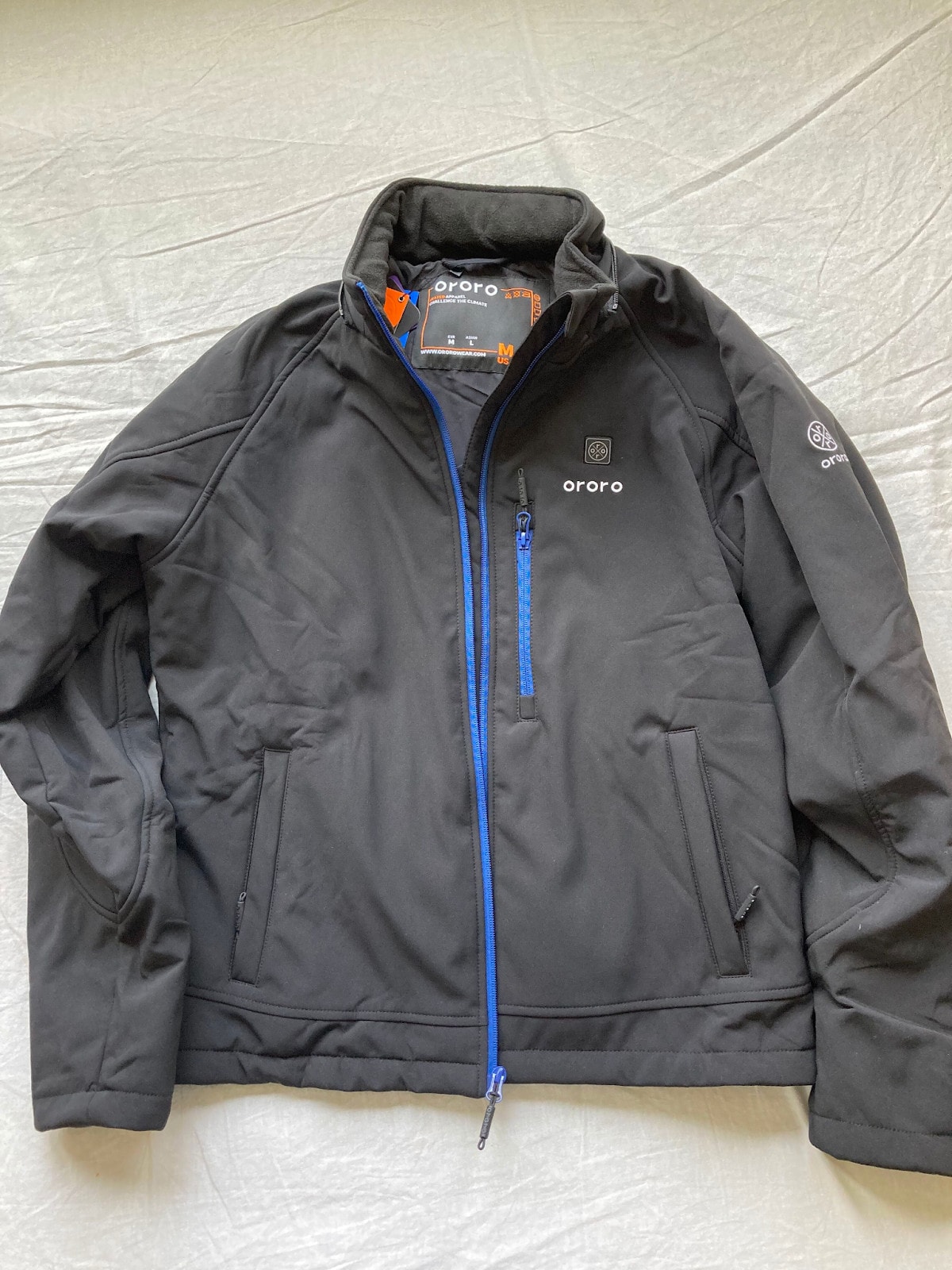 ororo-mens-classic-heated-jacket-flat-lay