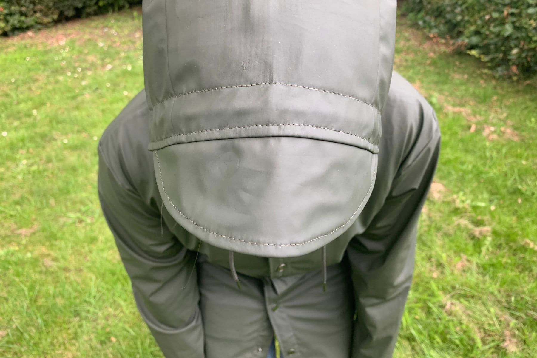 Rains Long Jacket Cap