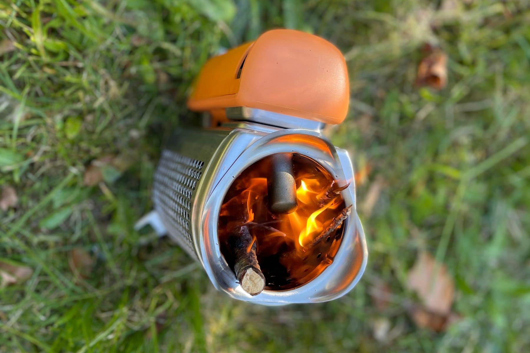 The Bio Lite Campstove 2 Plus On Ground Burn Time