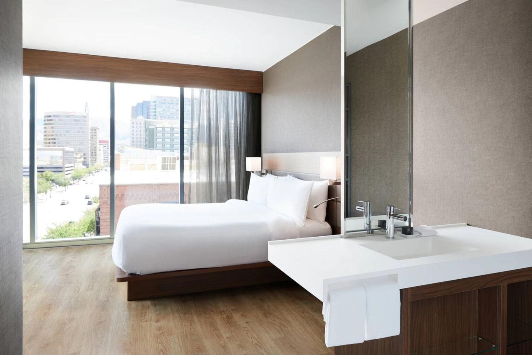 Ac Hotel Bed Side