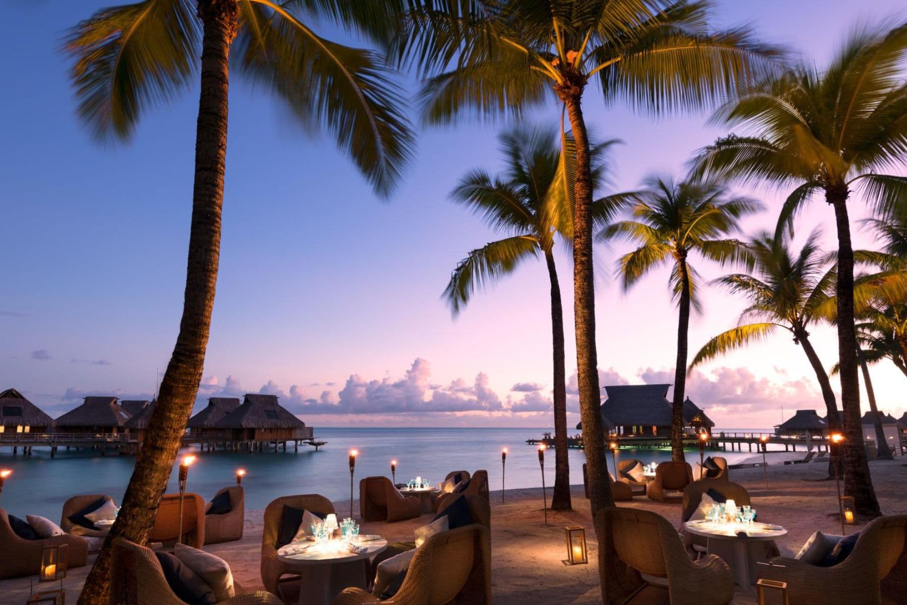 Afternoon View At View Outside Conrad Bora Bora Nui