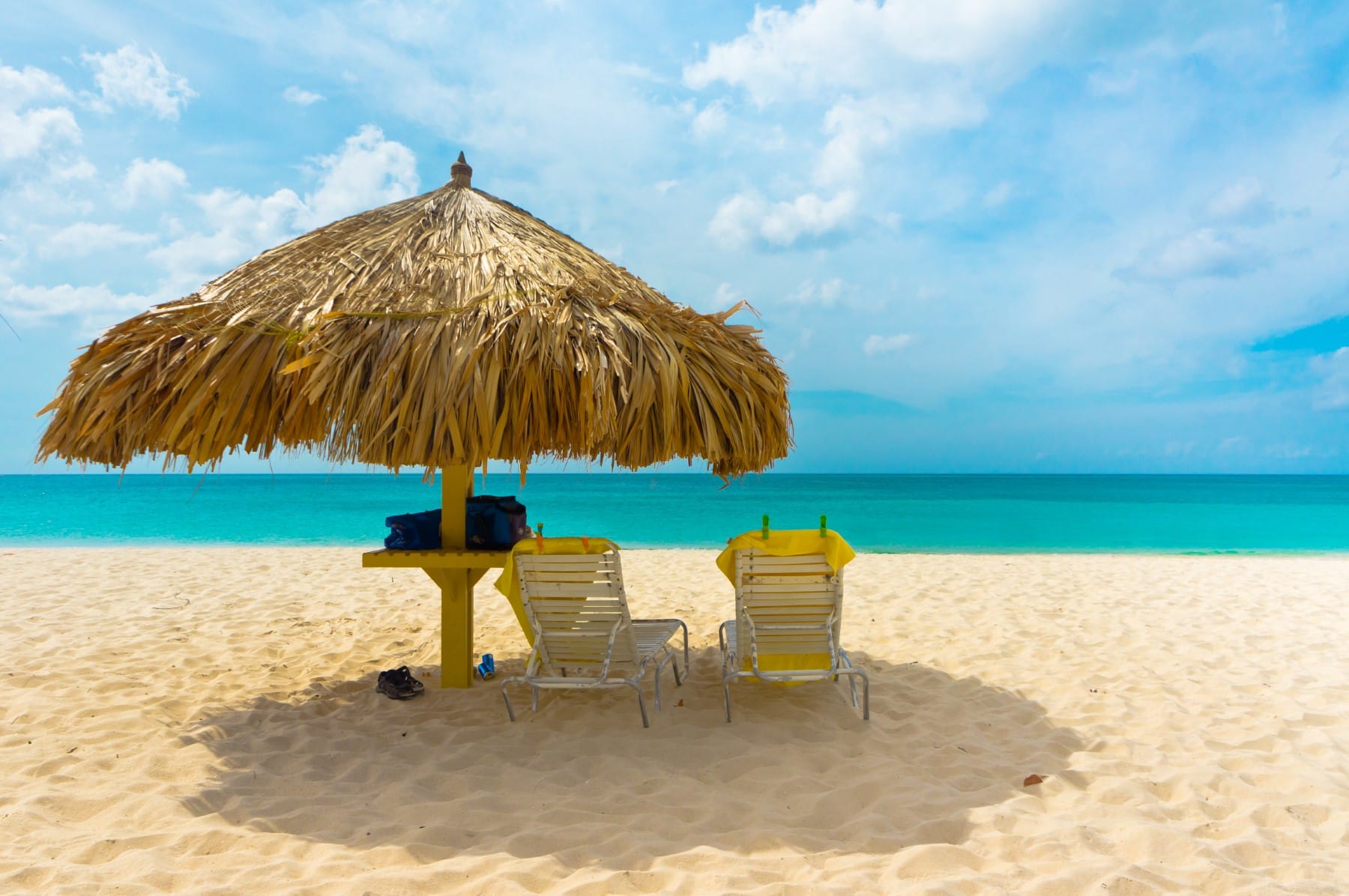 Aruba Visitors Guide Beach Chairs