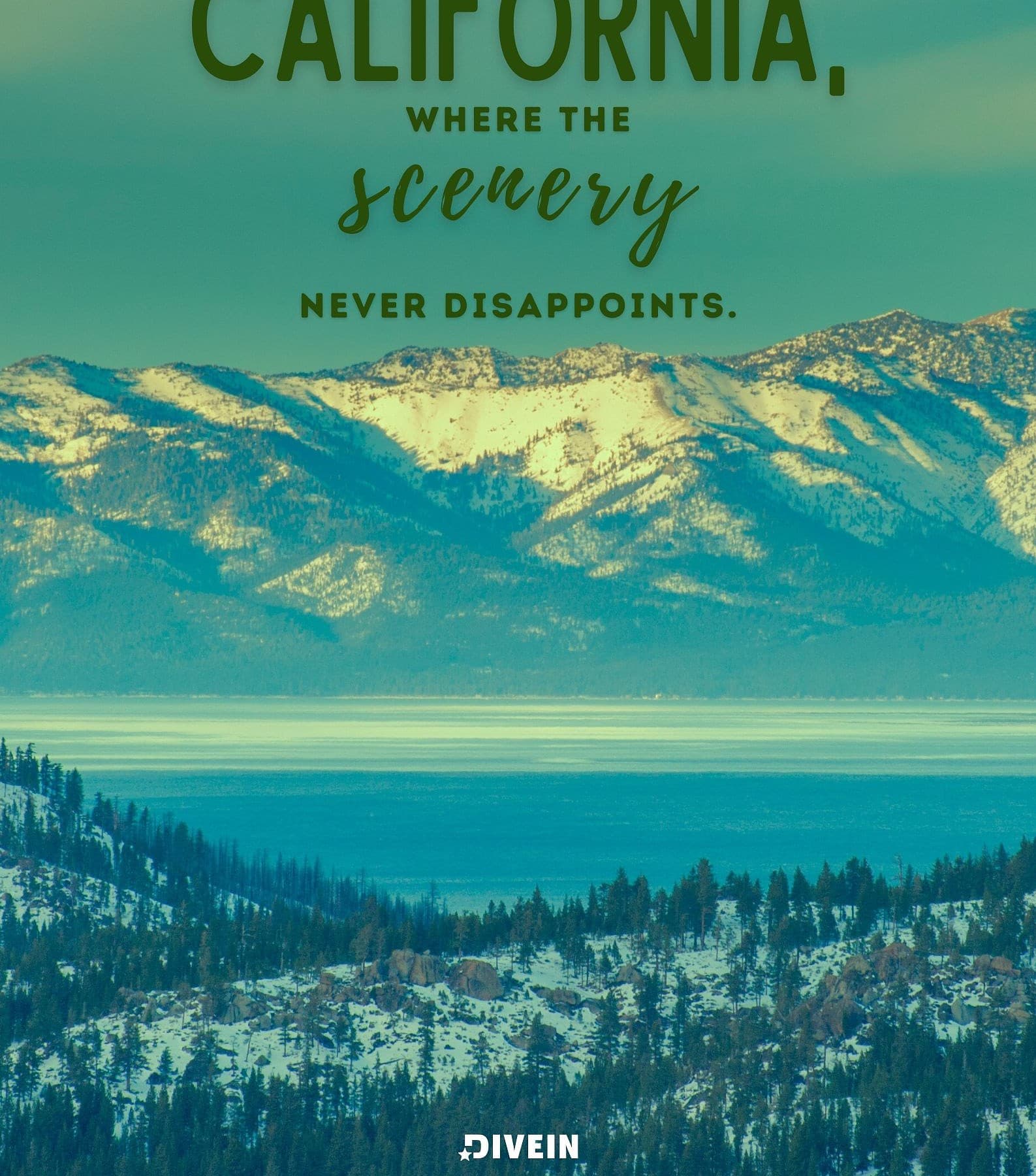 California Captions For Insta Winter Photos. Winter hikes in California, where the scenery never disappoints.