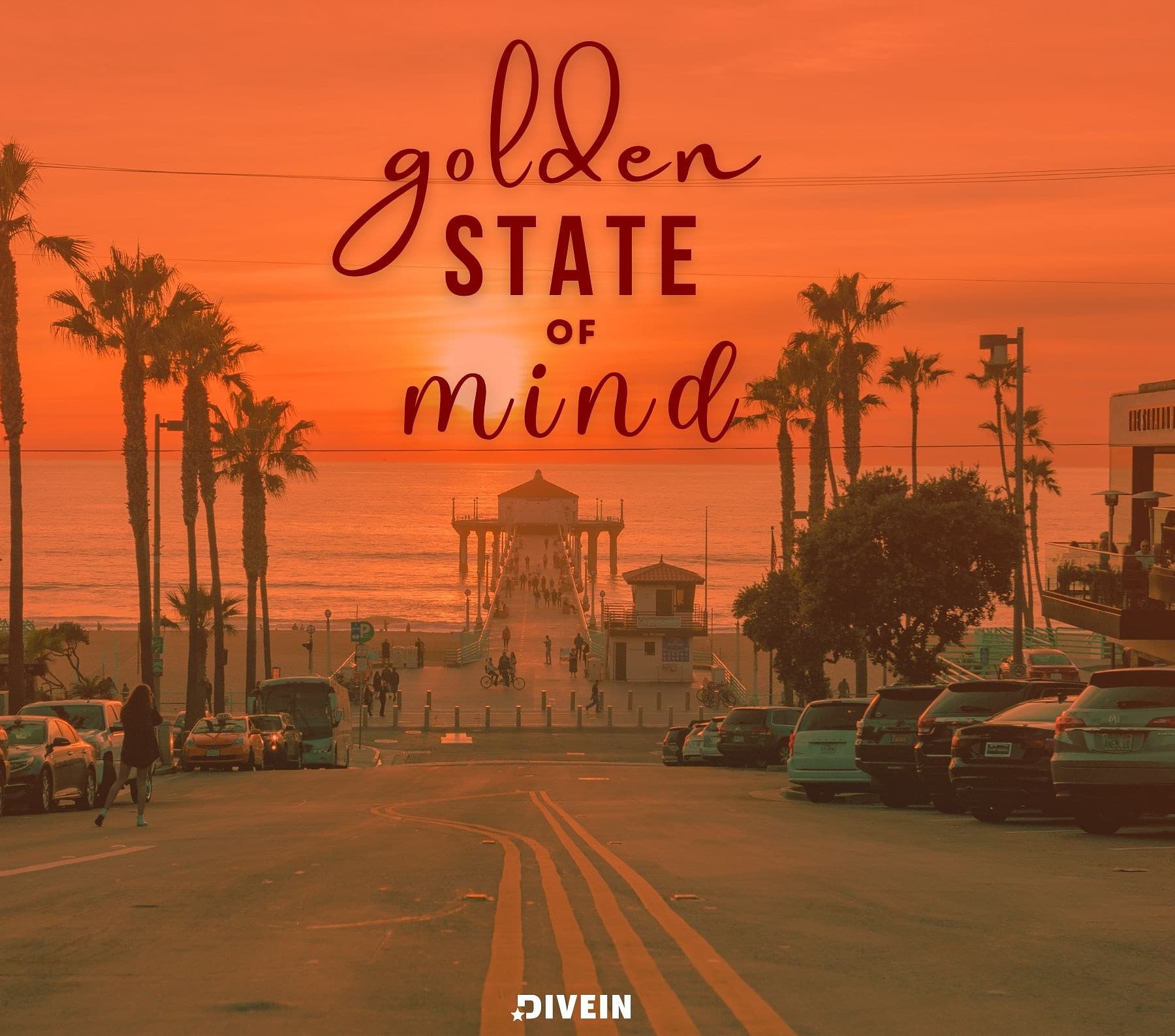 Best California Instagram Captions. Golden State of mind.