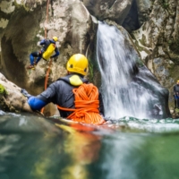 Canyoning in Arenal Volcano National Park