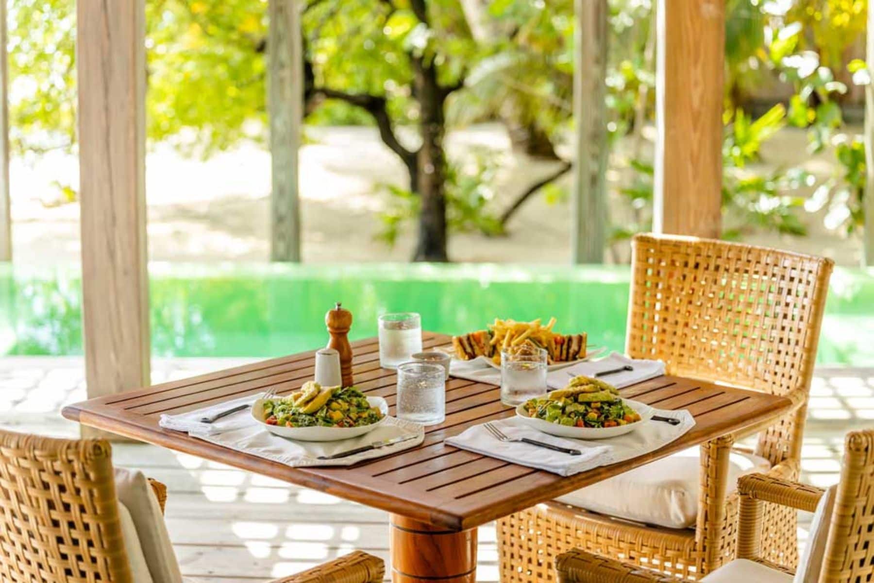 Cayo Espanto Food