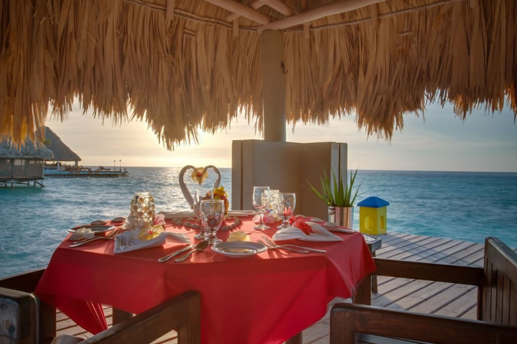 Coco Plum Island Resort Food Table