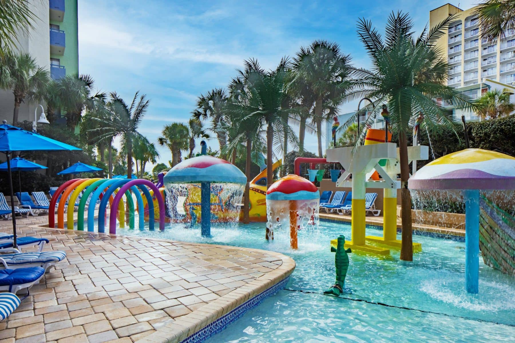 Coral Beach Resort And Suites Pool Side