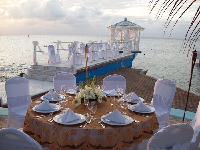 Cozumel Hotel Resort Trademark Wyndham Wedding Arrangement