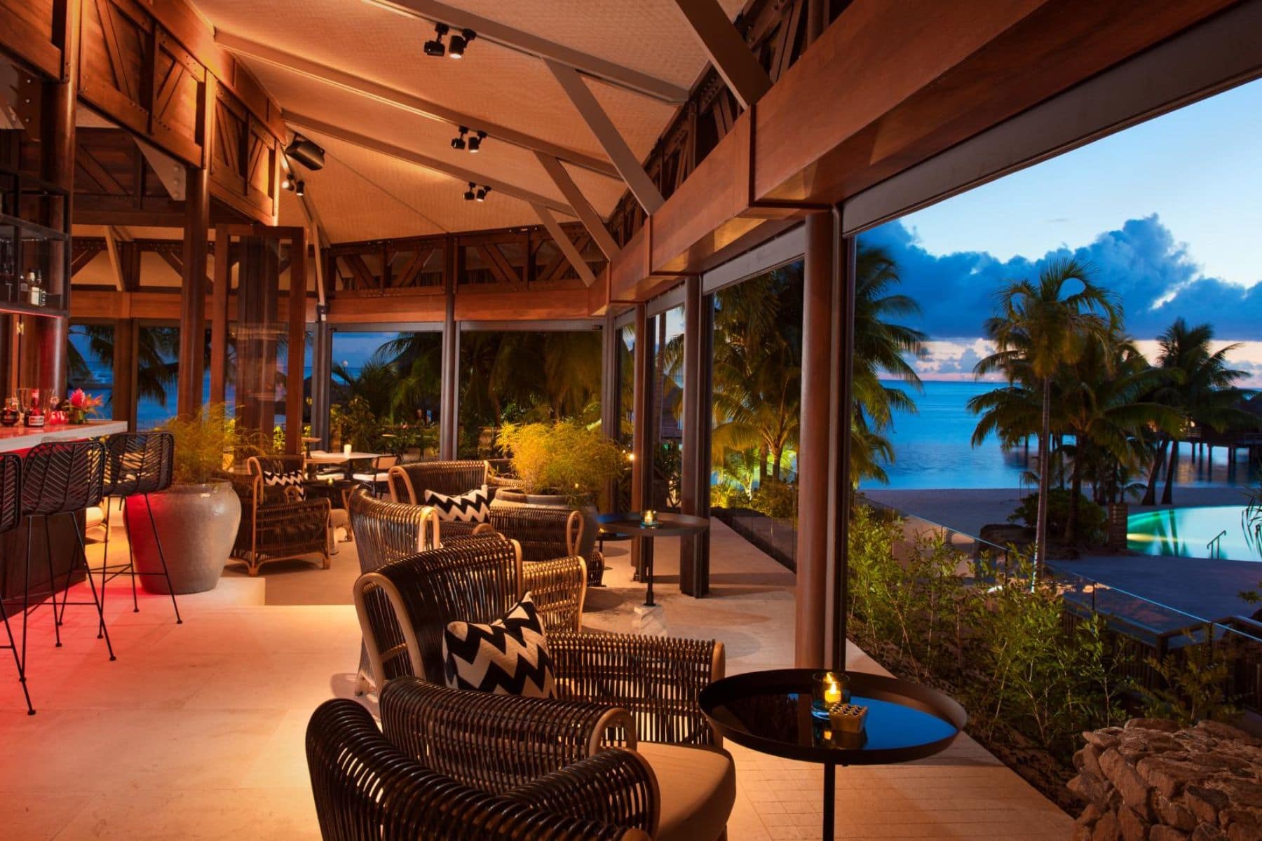 Dining At Villas In Conrad Bora Bora Nui
