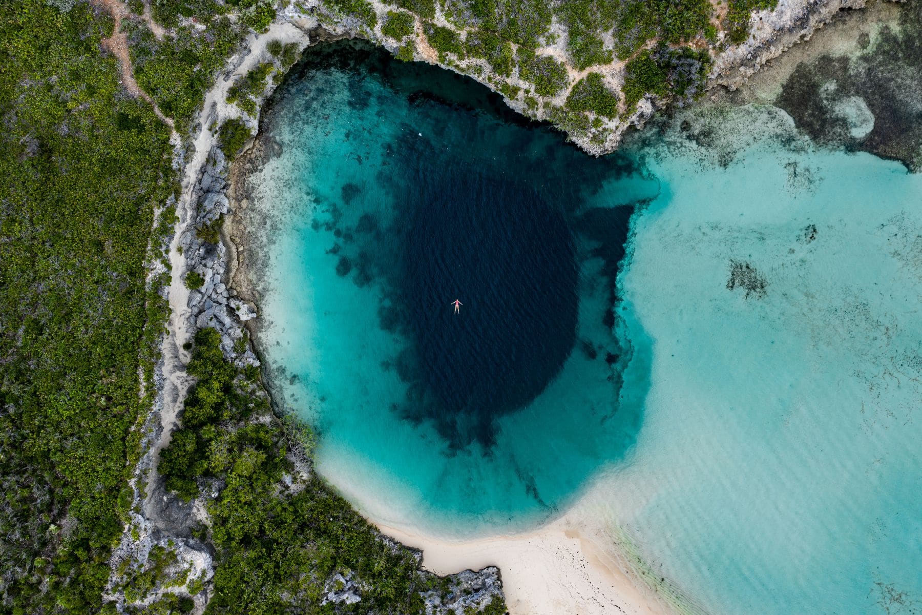 Experience The Wonder Of Dean’s Blue Hole