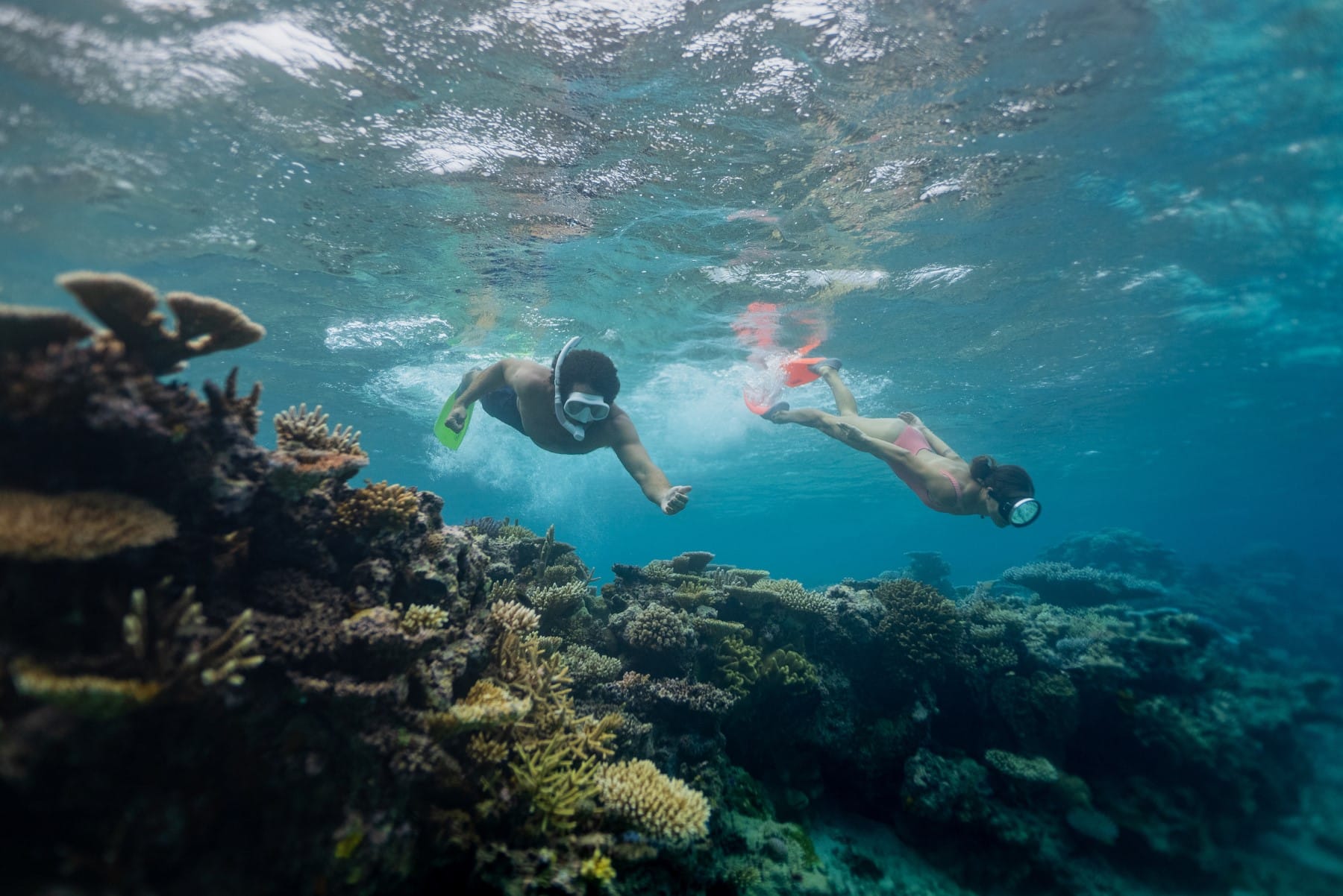 Couple Snorkel
