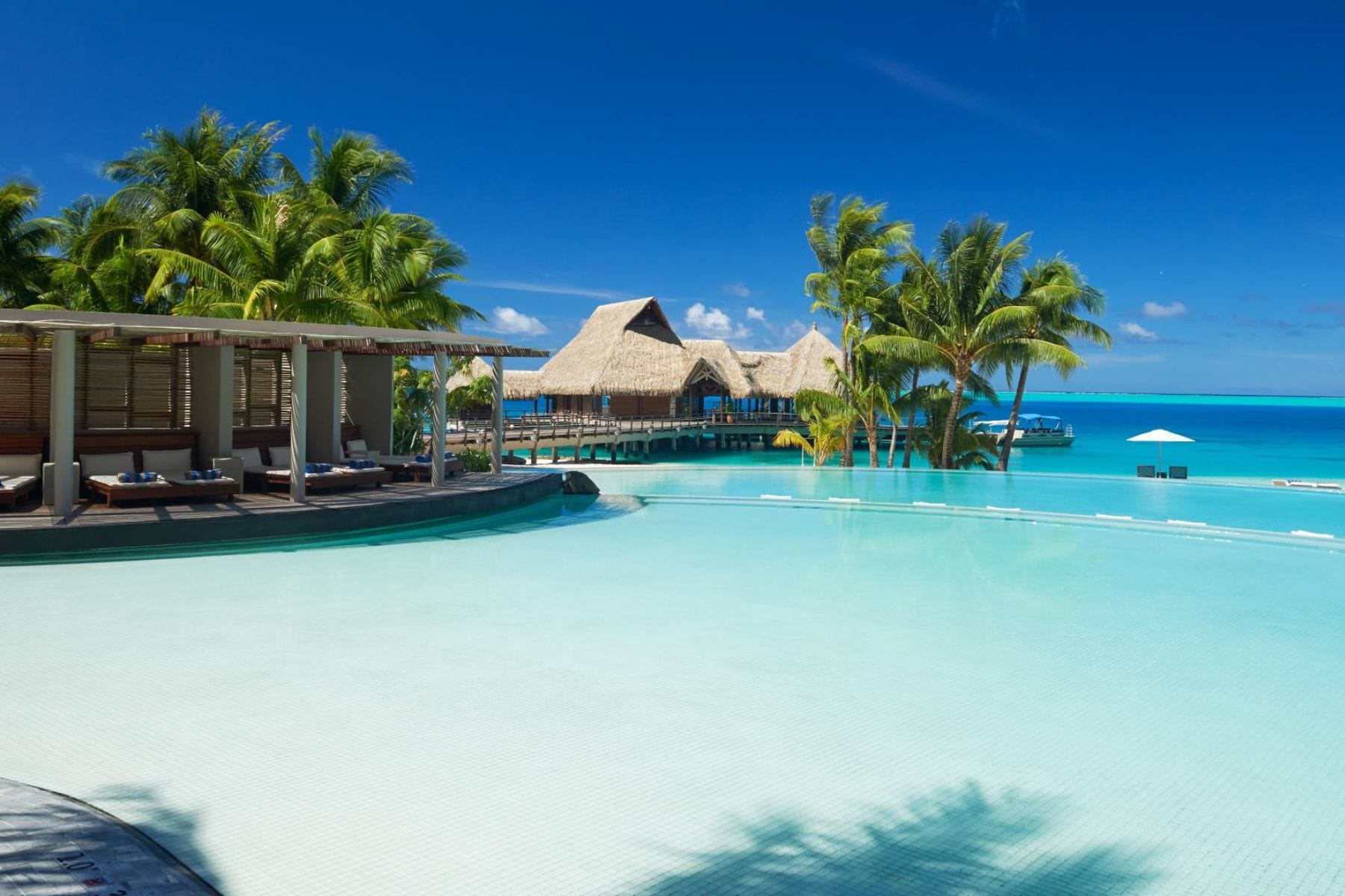 Front View At Conrad Bora Bora Nui
