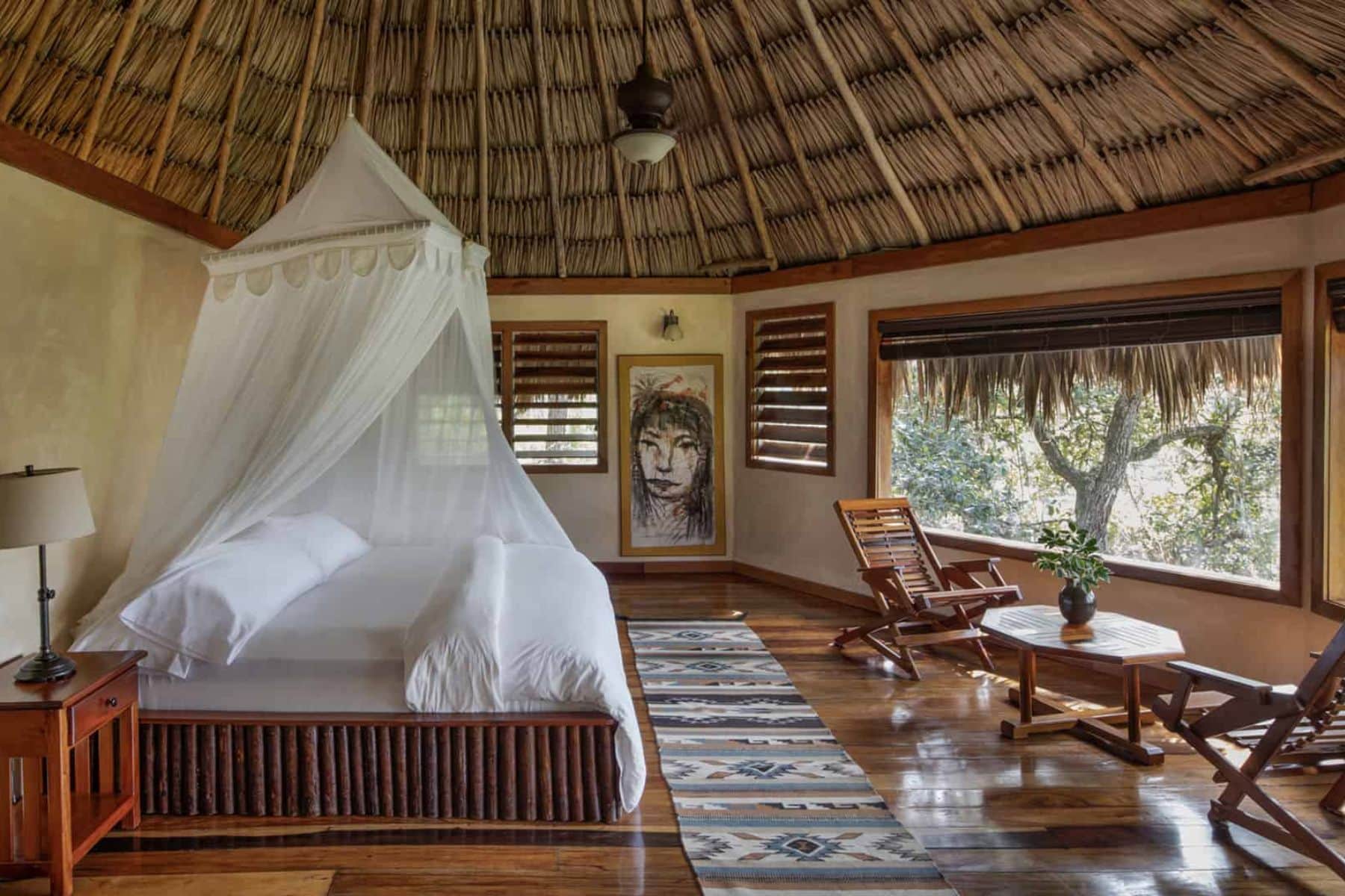 Gaia Riverlodge Bed View
