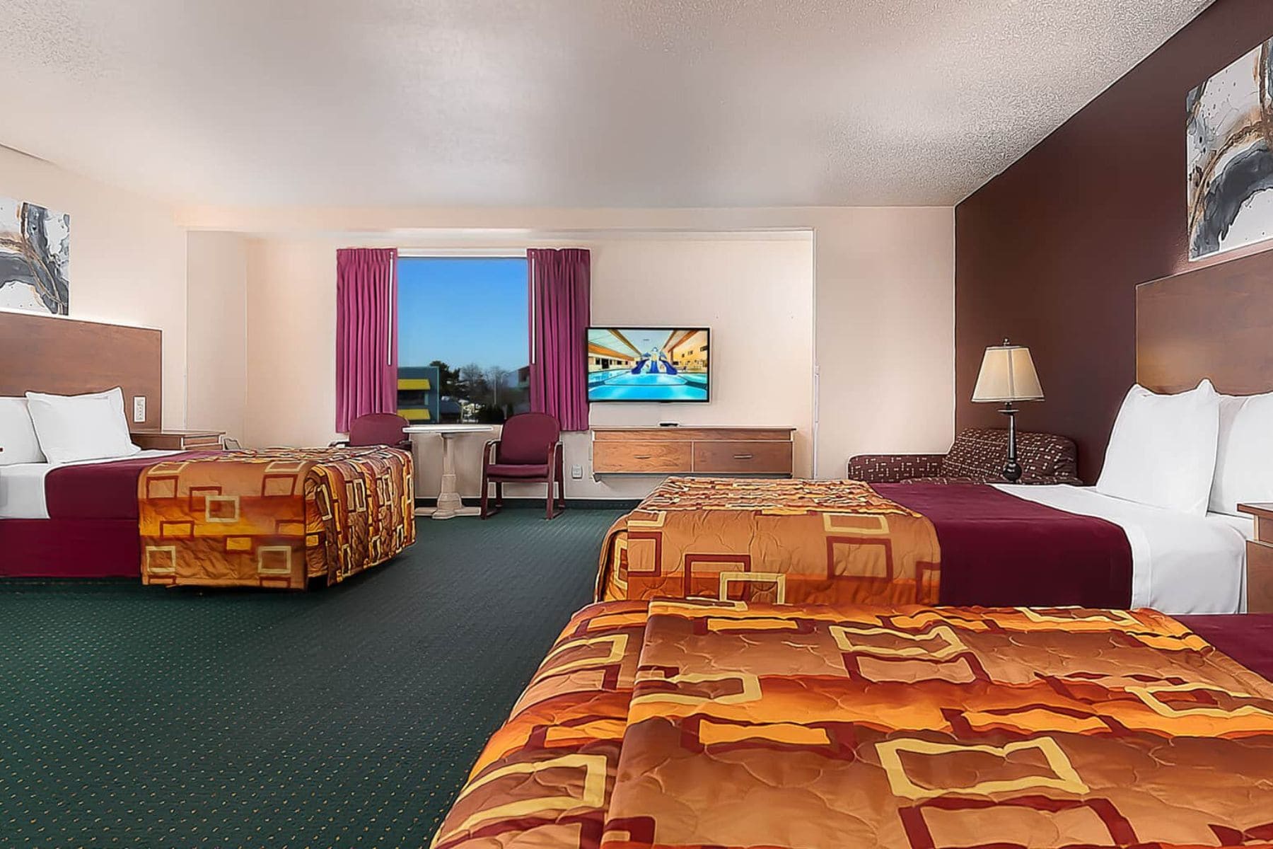 Grand Marquis Waterpark Hotel Three Beds