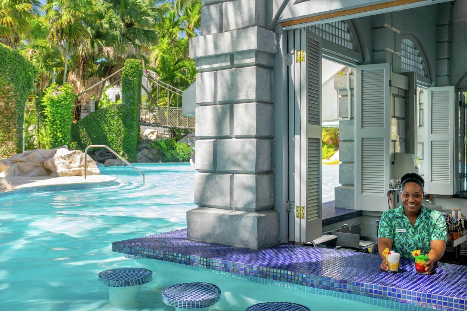 hilton-rose-hall-jamaica-pool-ice-cream