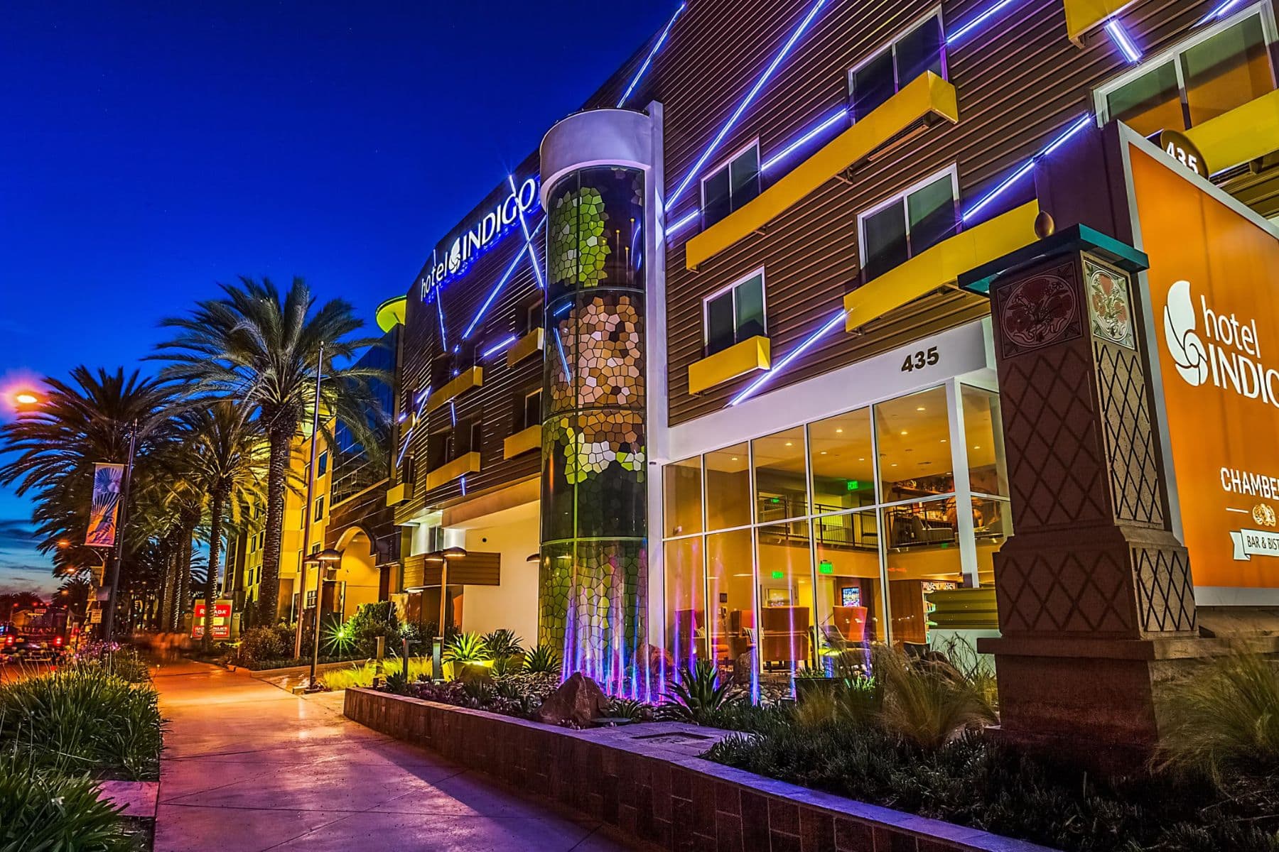 Hotel Indigo Anaheim Front Side