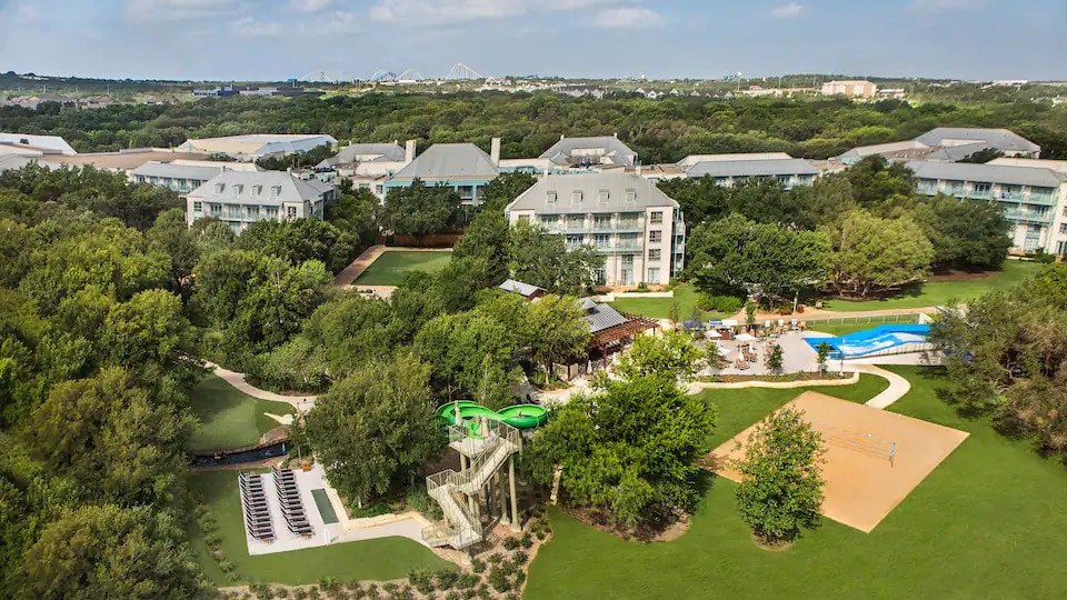 Hyatt Regency Hill Aerial View Resort