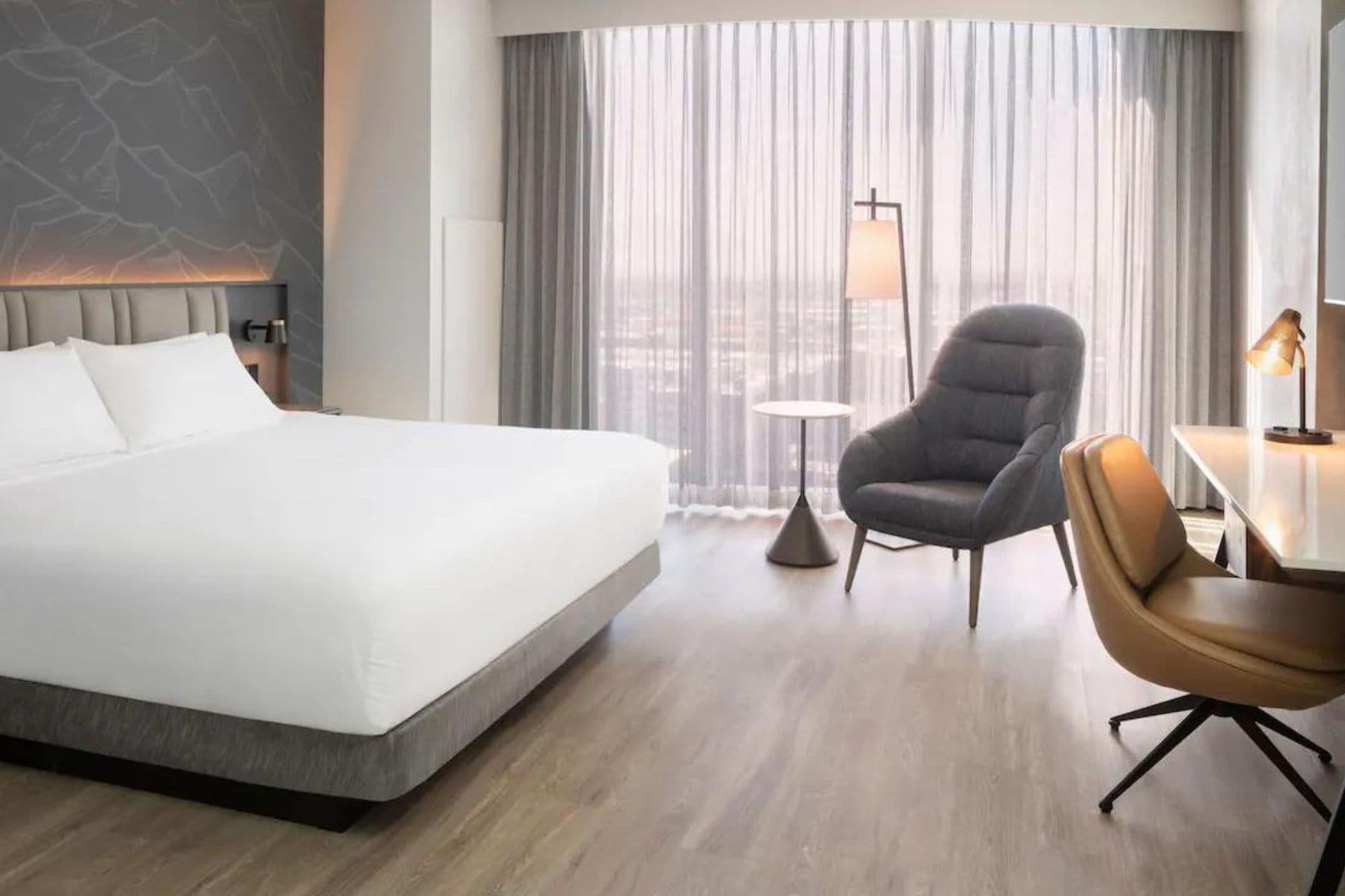 Hyatt Regency Salt Lake City Bed Room