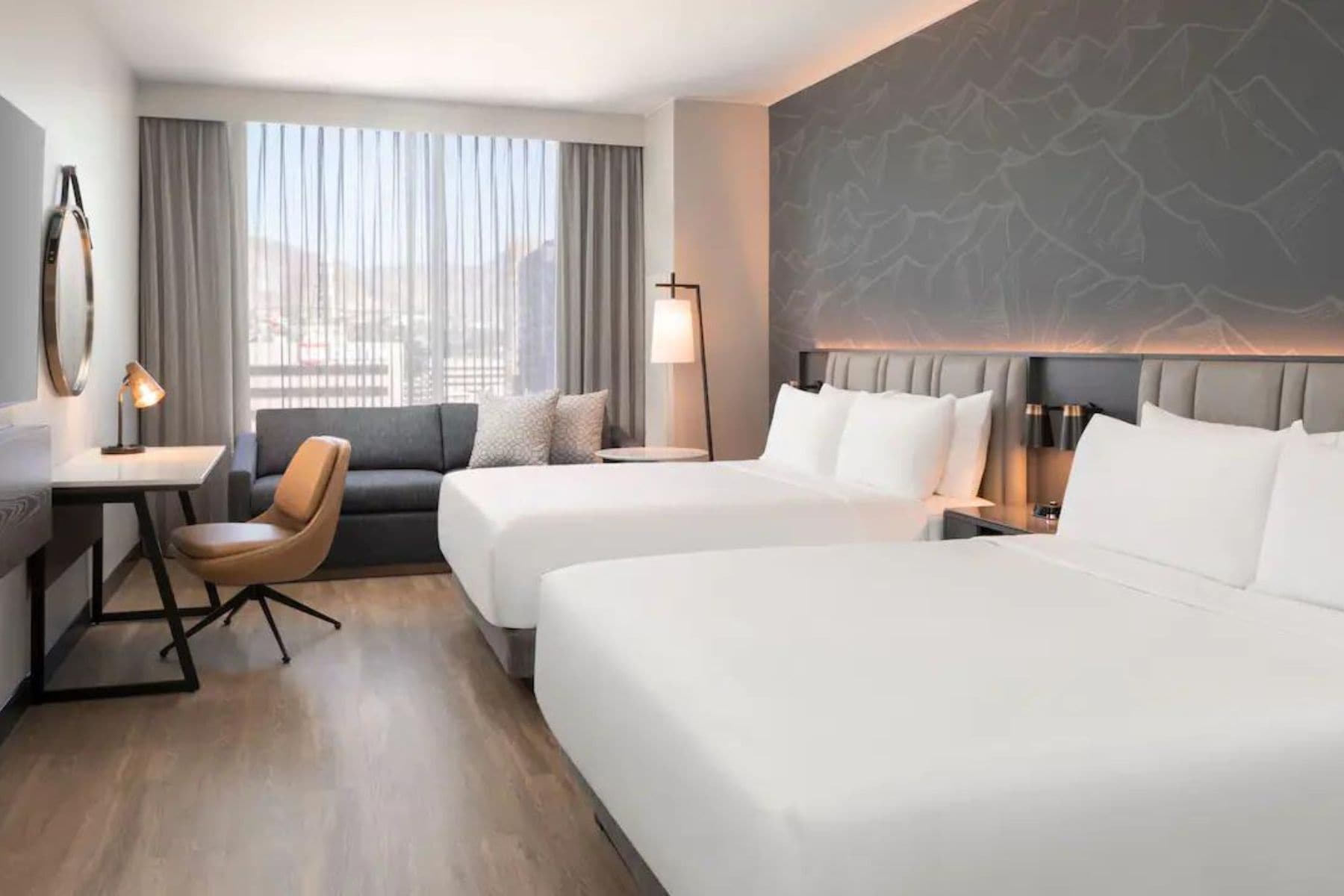 Hyatt Regency Salt Lake City Side Bed
