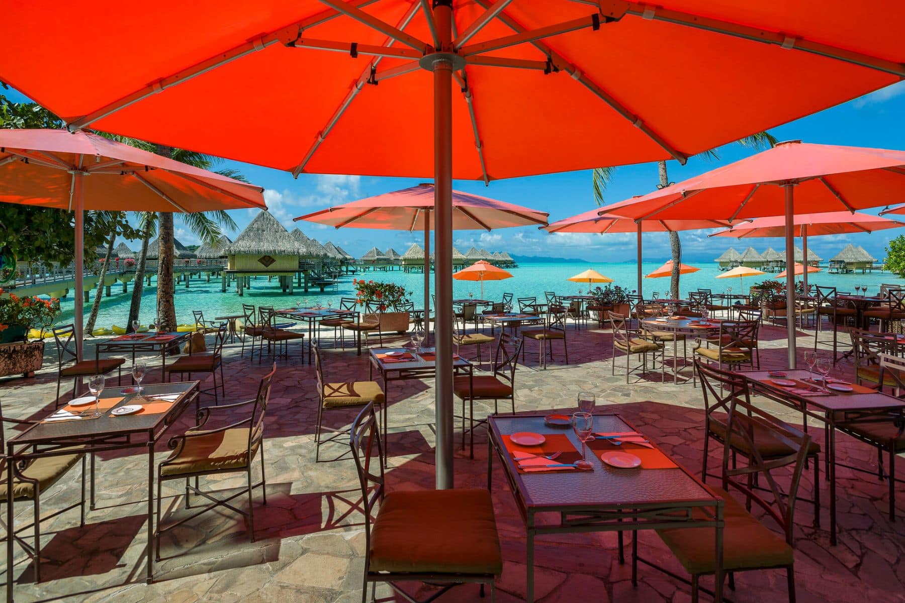Intercontinental Bora Bora Le Moana Resort Dining