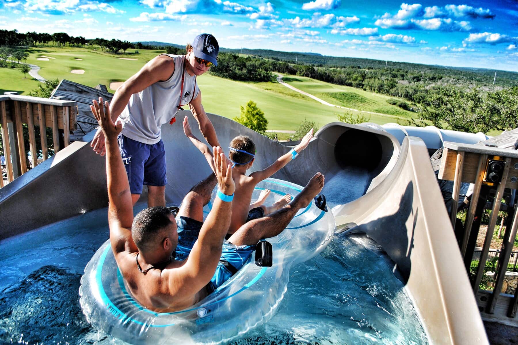 Jw Marriott San Antonio Water Slide