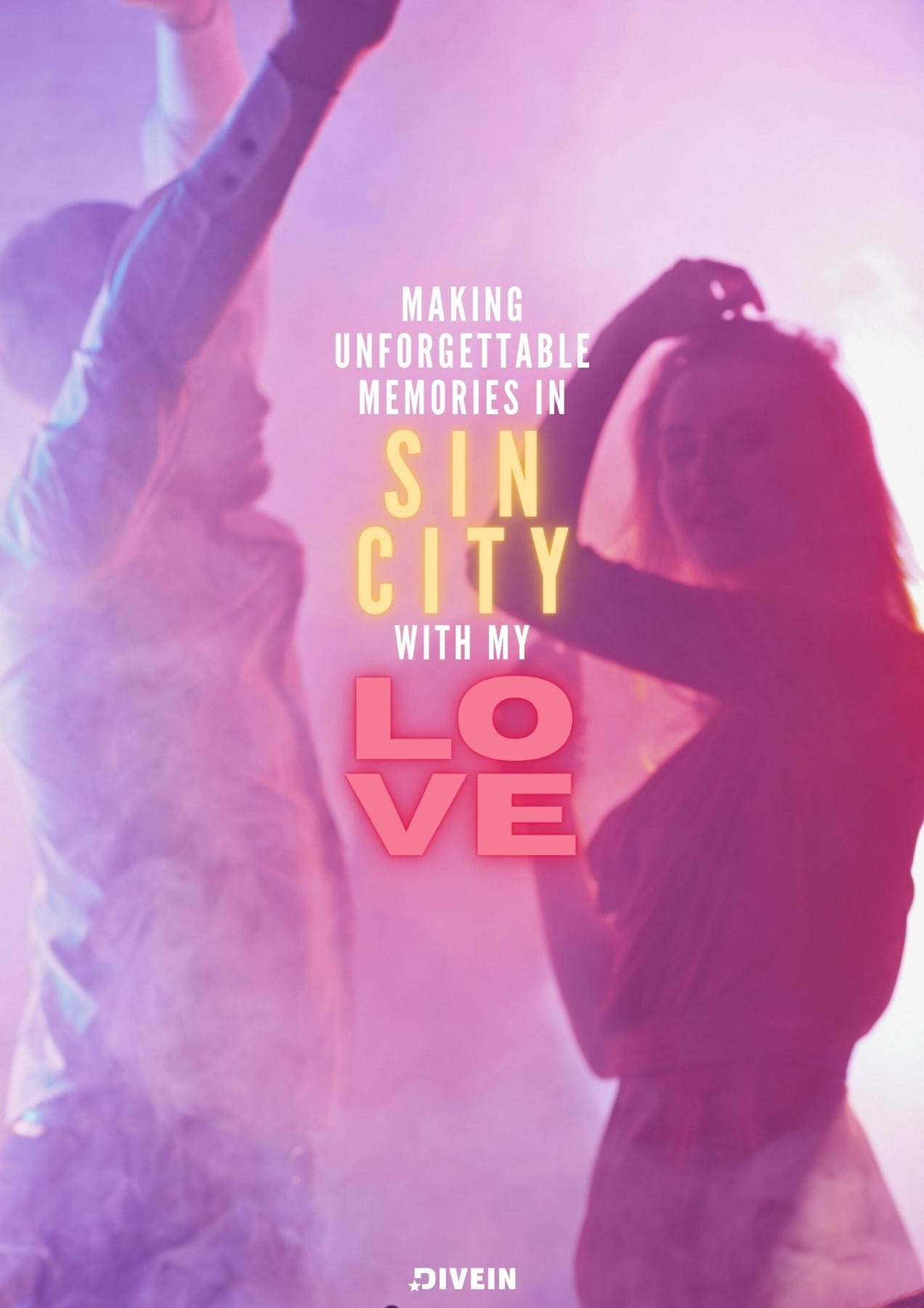 Making unforgettable memories in Sin City with my love.