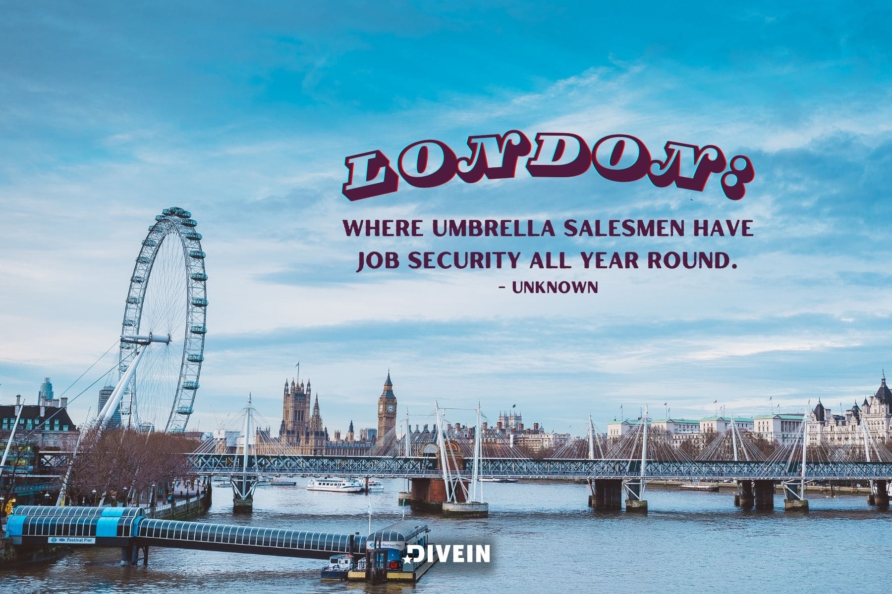 funny london quotes