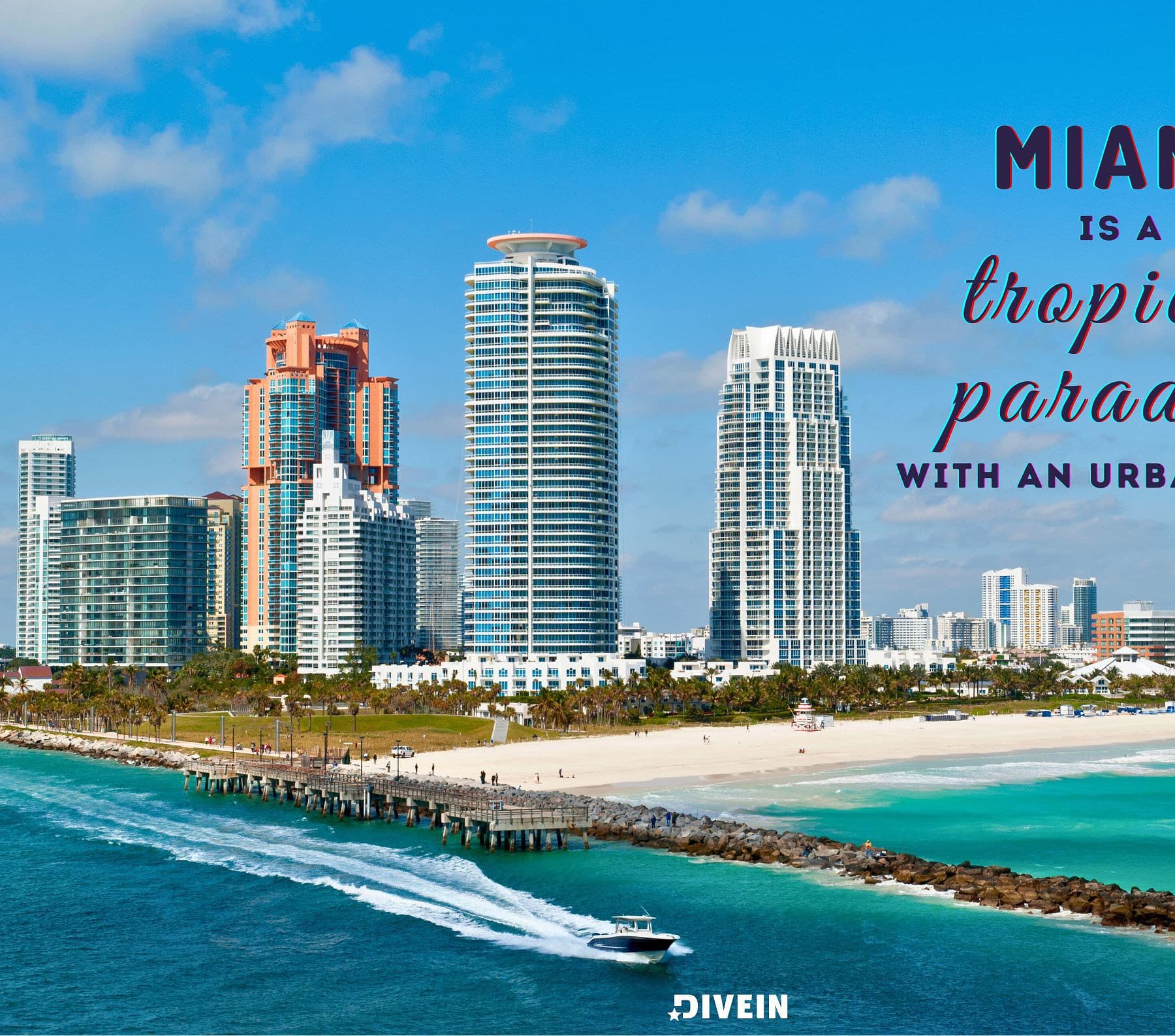 Short Miami Quotes. Miami is a tropical paradise with an urban edge.