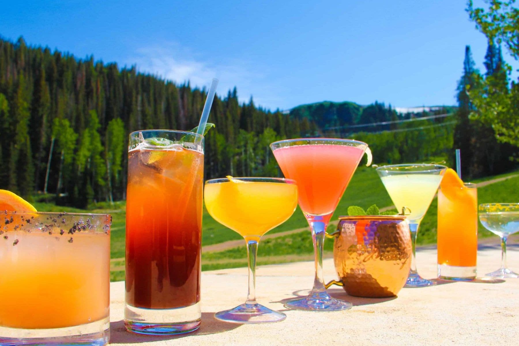 Montage Deer Valley Park City Cocktails
