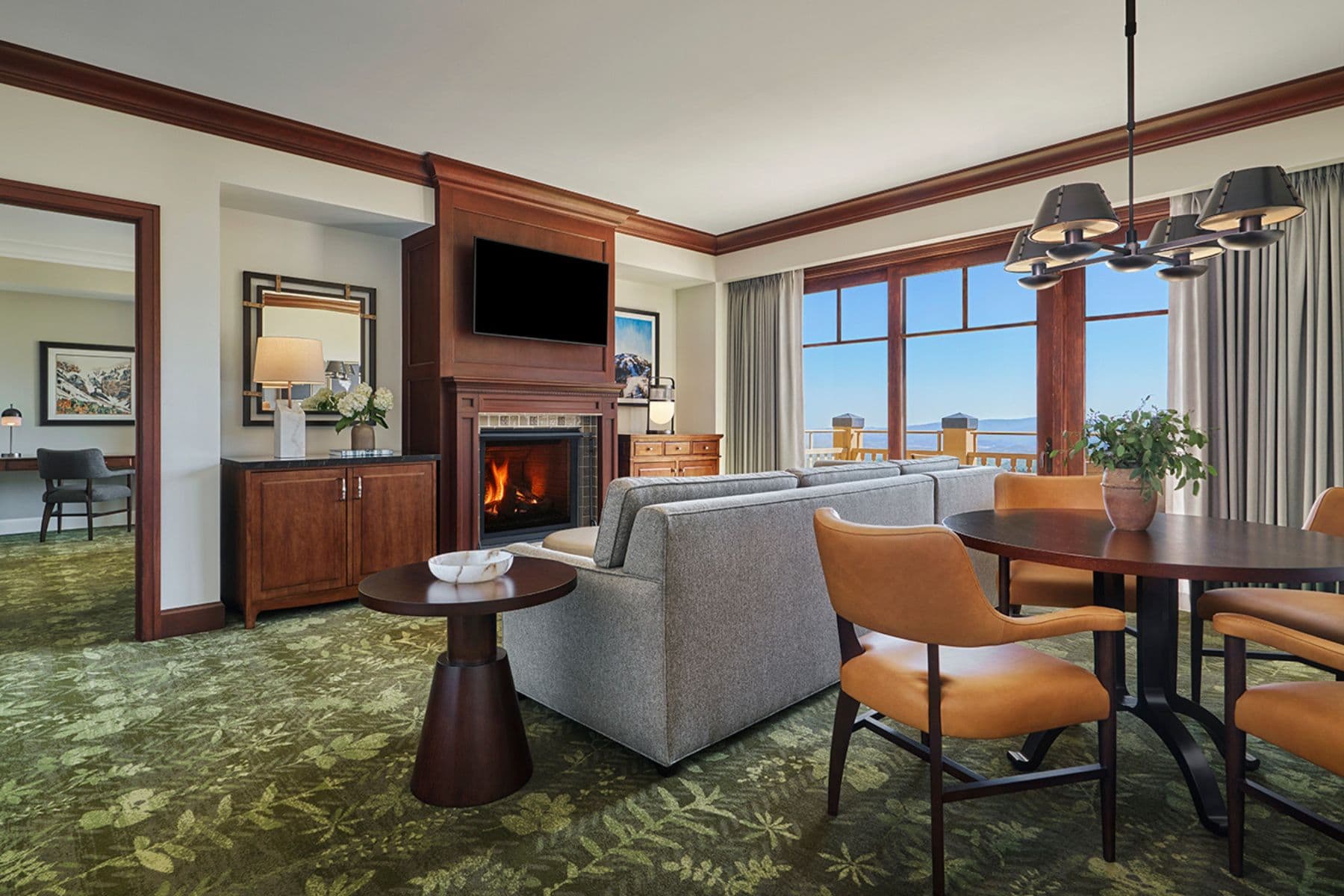 Montage Deer Valley Park City Living Room