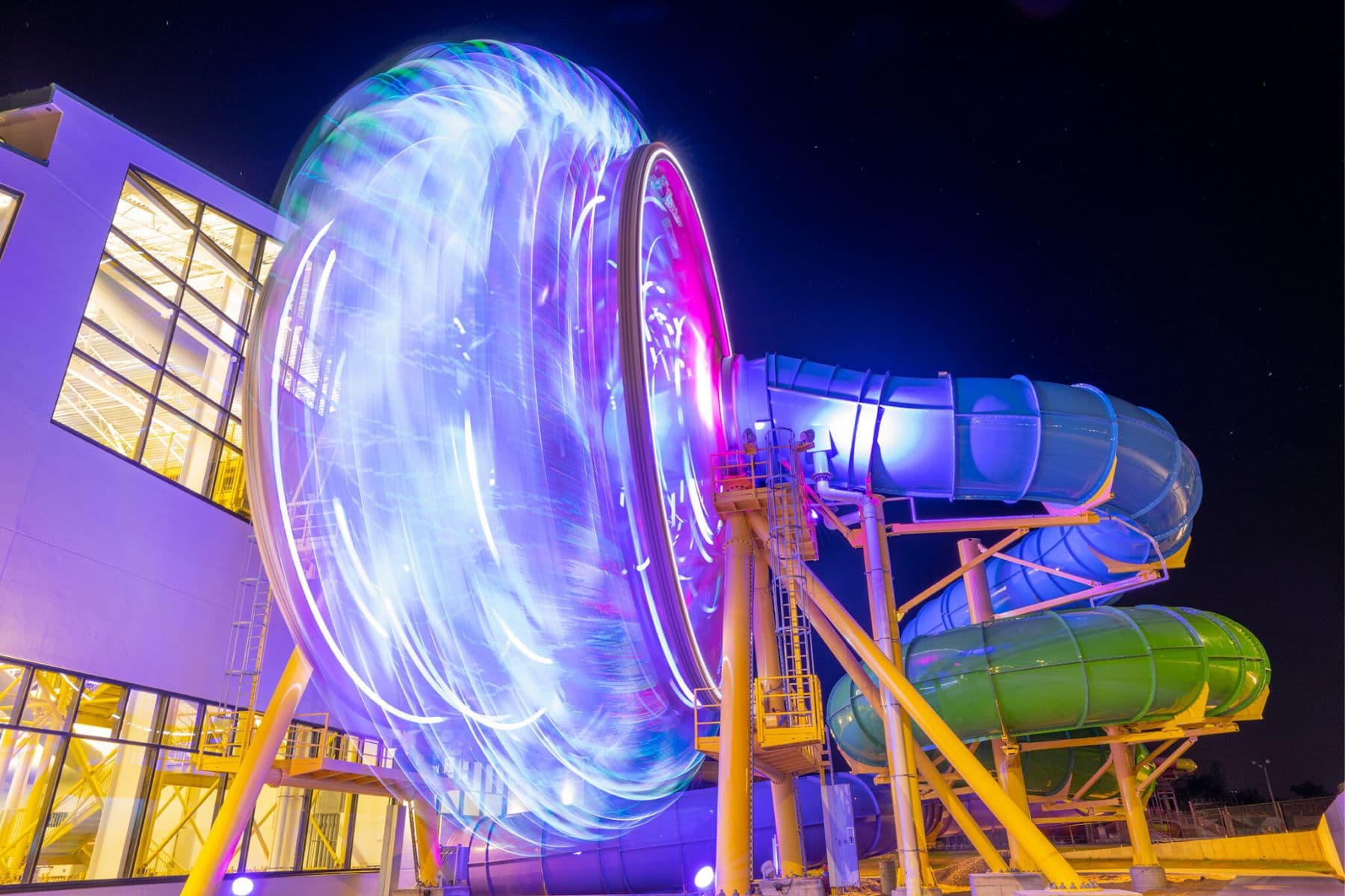 Mount Olympus Theme Park And Resort Slide Wheel