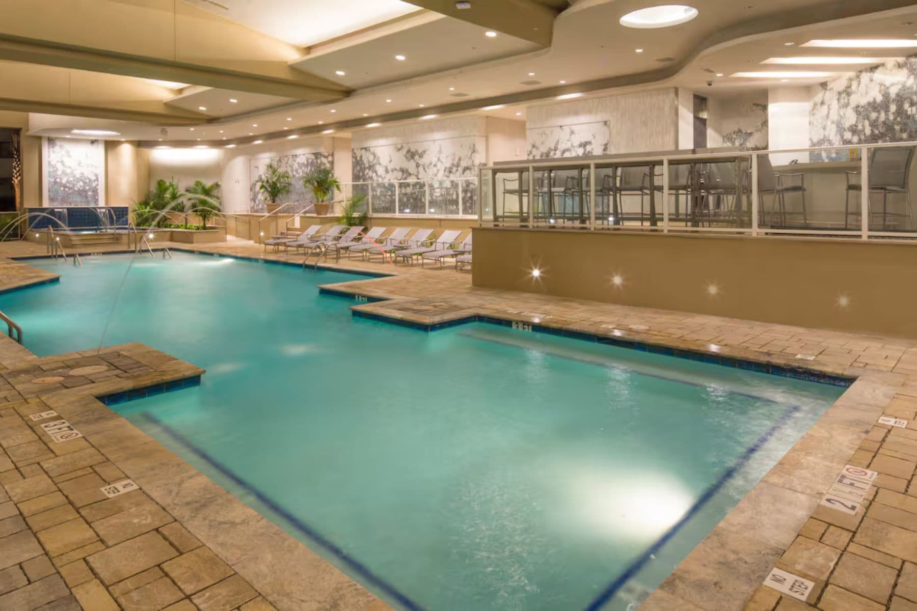 Oceans 22 Hilton Grand Vacations Indoor Pool