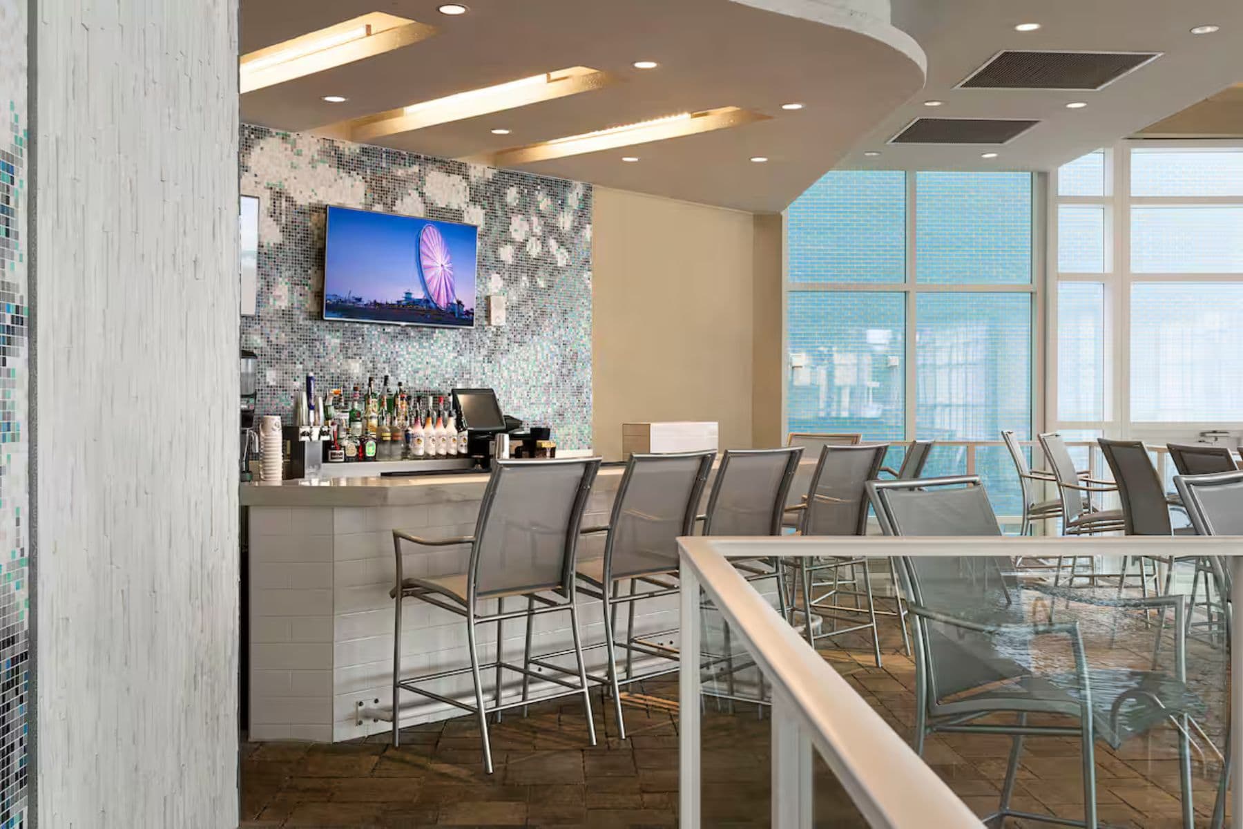 Oceans 22 Hilton Grand Vacations Peach Bar