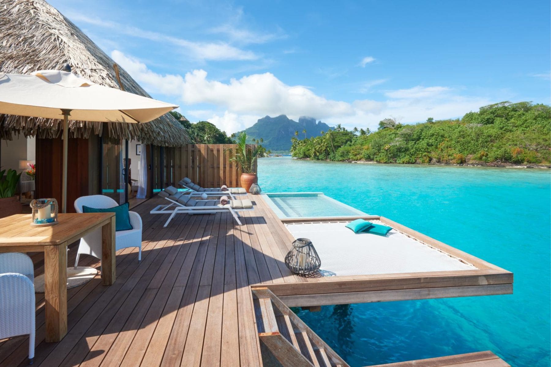 Other Side Of Villas At Conrad Bora
