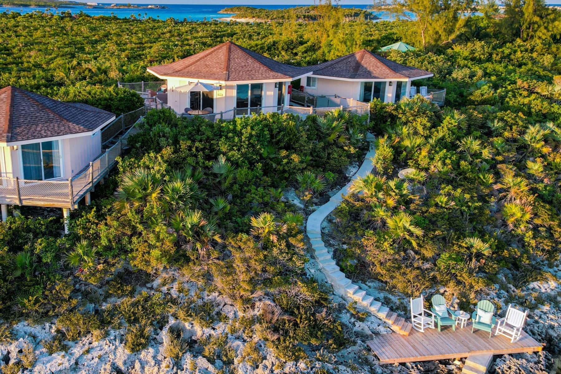 outside view villas