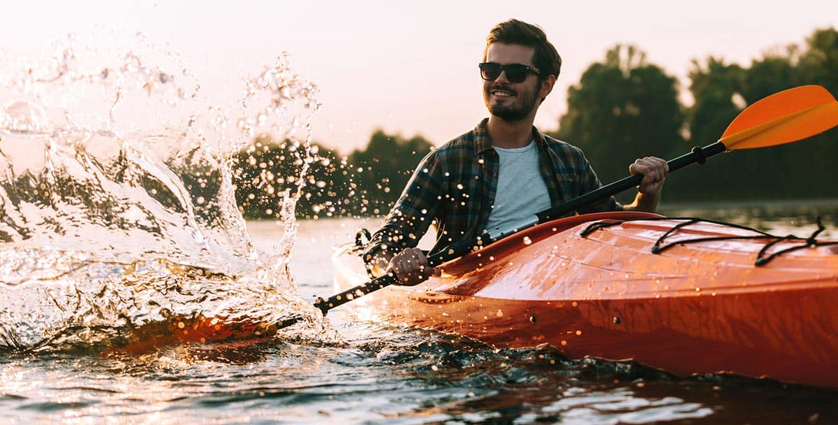 Holding the paddle firmly in your hand is the bare minimum required to learn the basic kayaking strokes