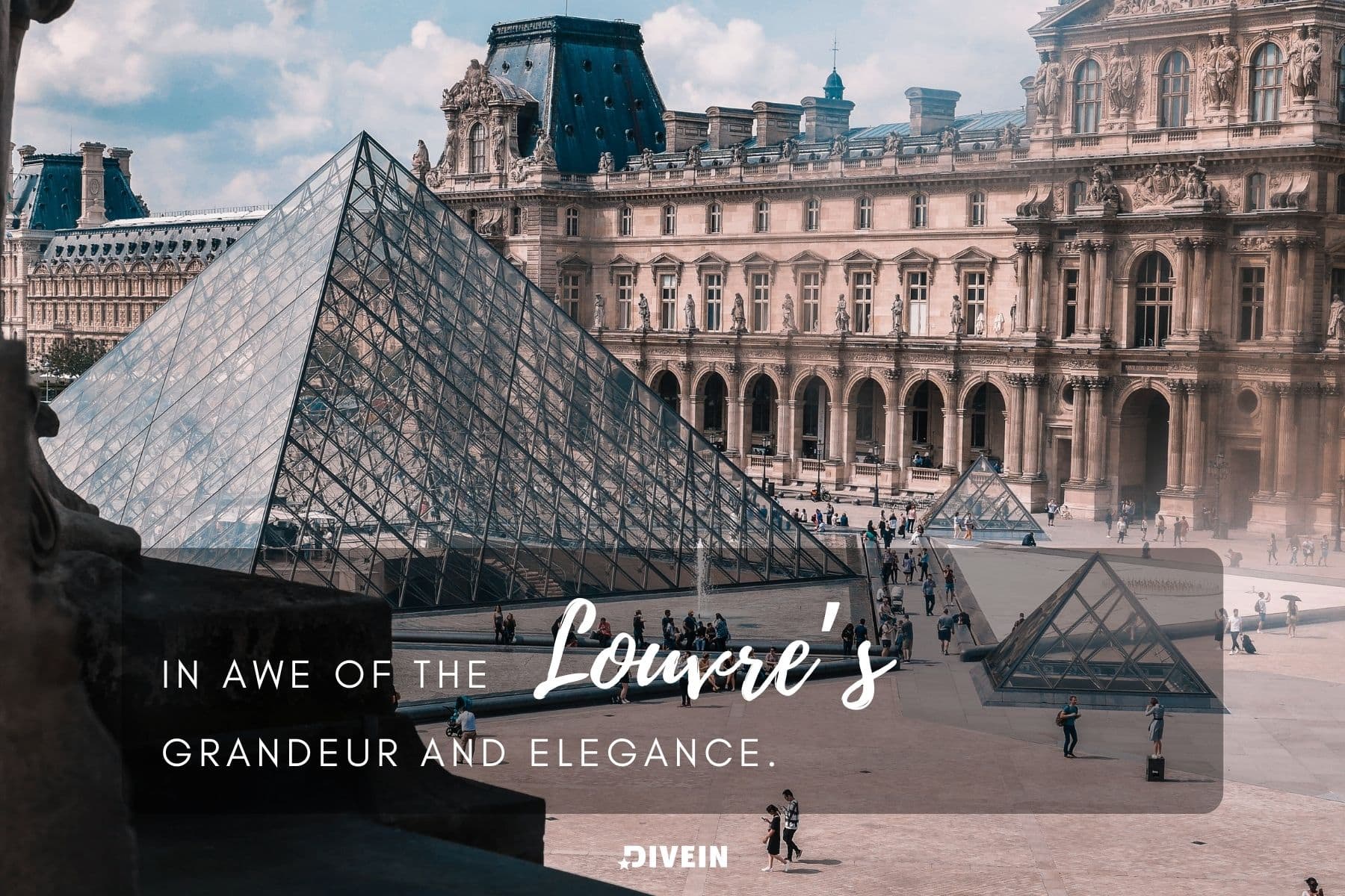 captions for the louvre museum. in awe of the louvre's grandeur and elegance. #louvresplendor