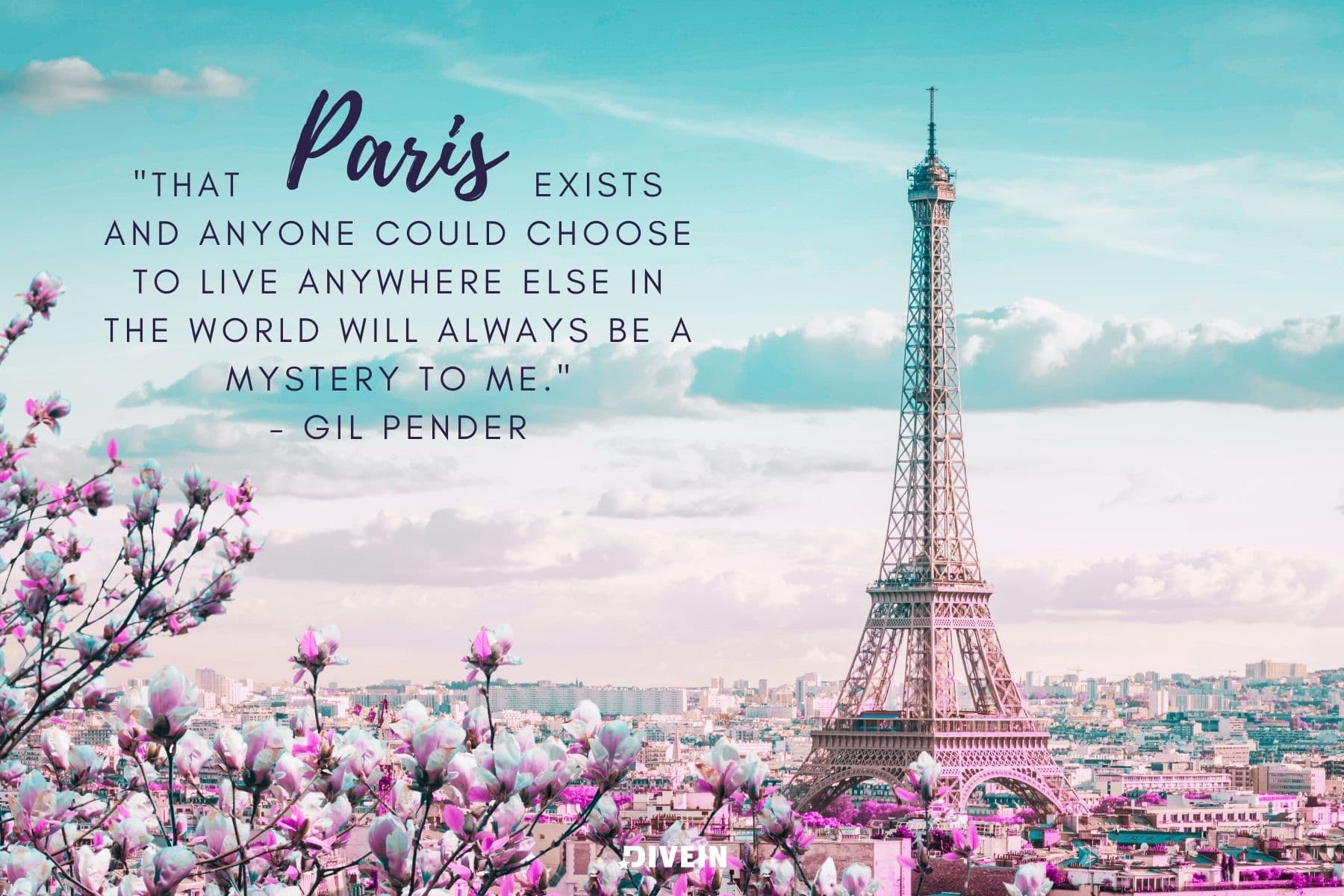 midnight in paris quotes. that paris exists and anyone could choose to live anywhere else in the world will always be a mystery to me quote by gil pender