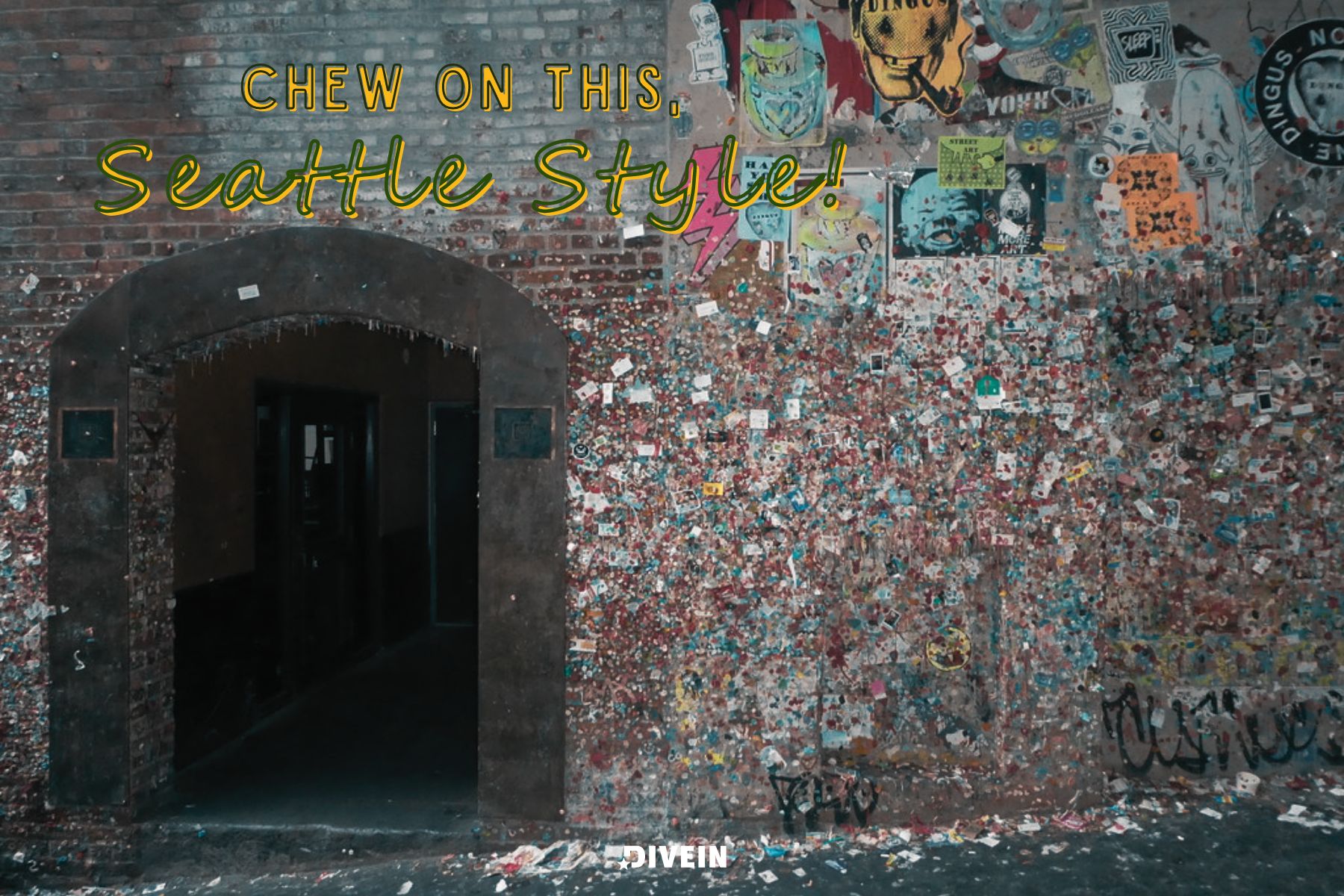 seattles gum wall instagram captions