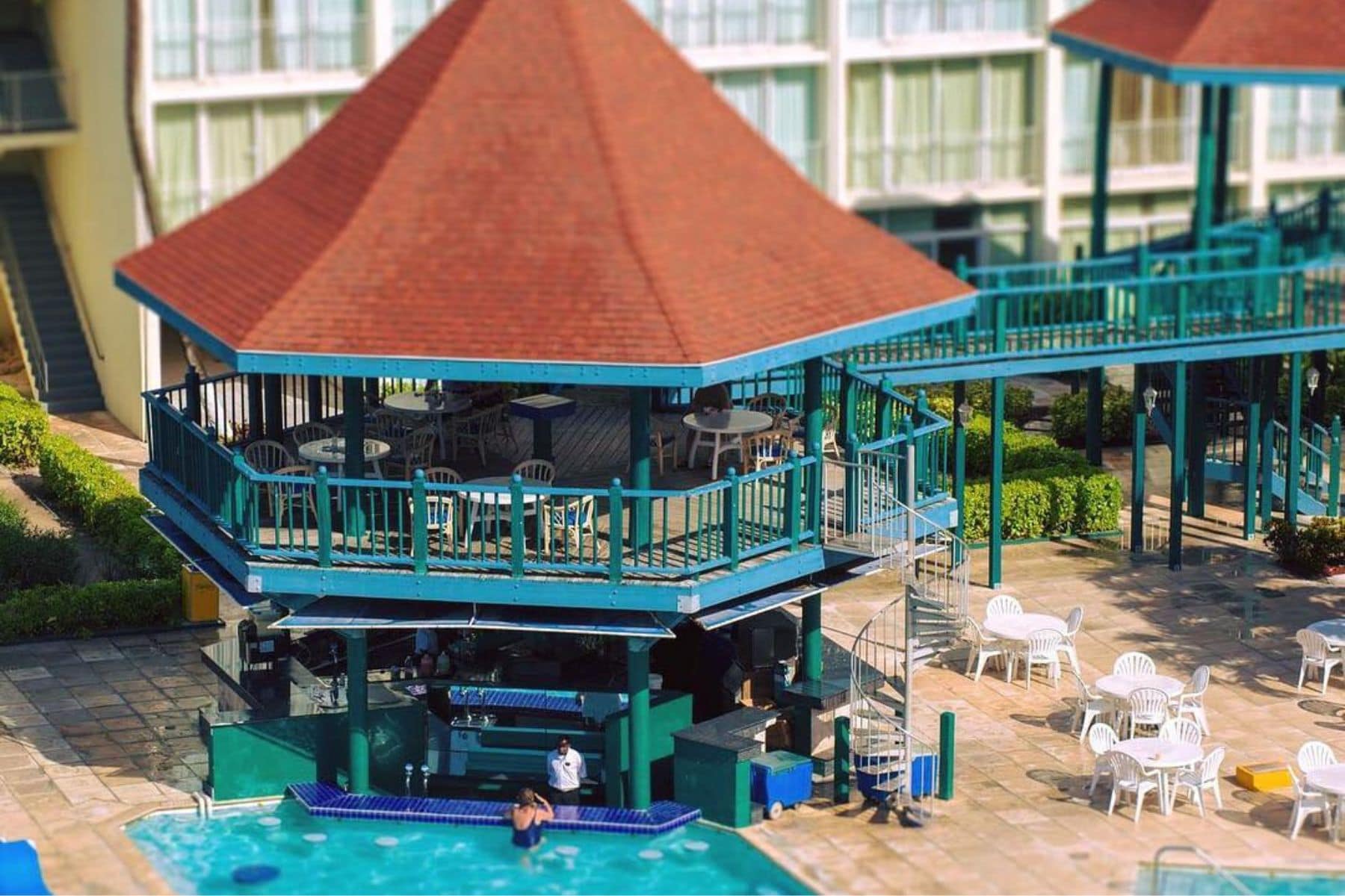 The Pool At Breezes Resort Bahamas