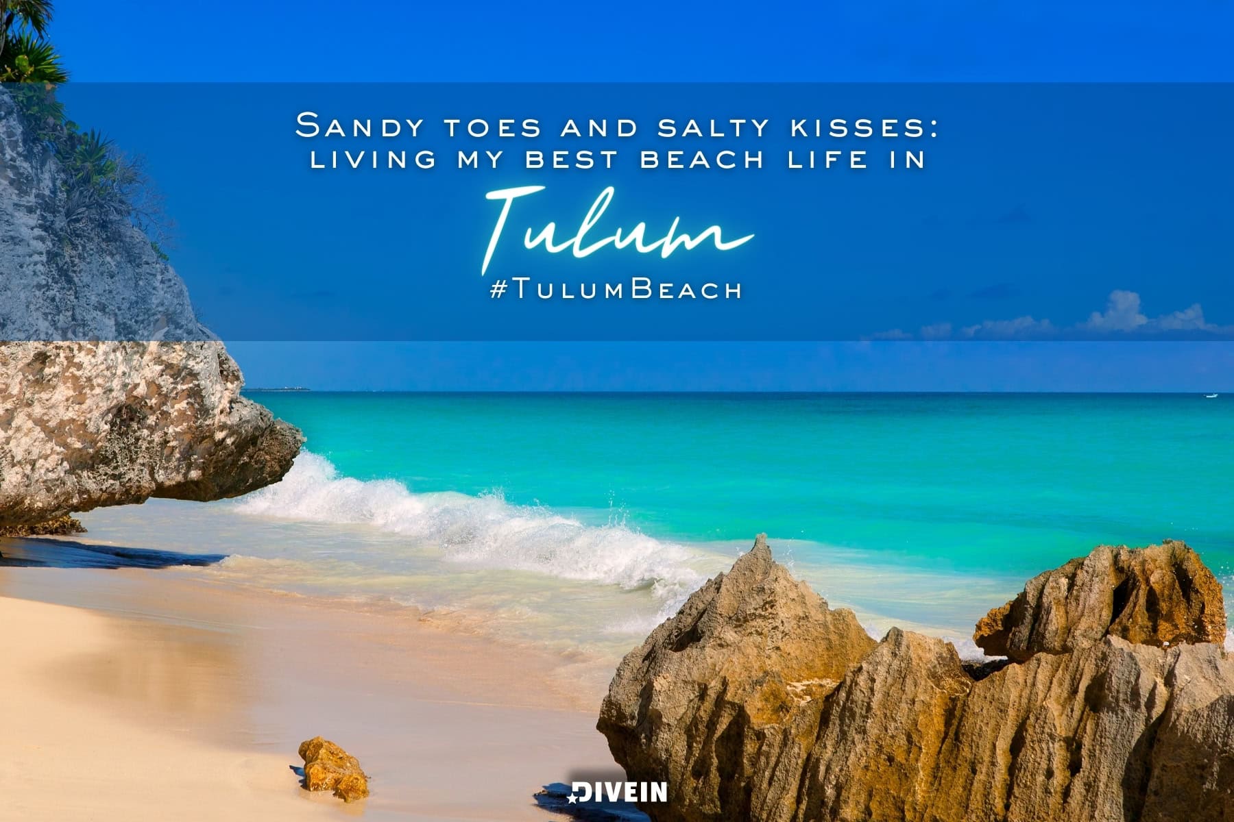 tulum beach captions