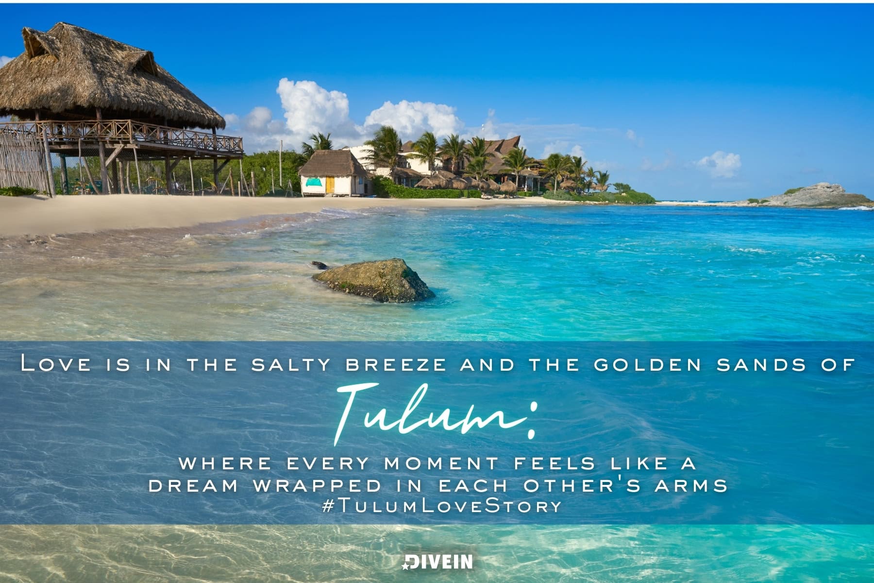 tulum love captions