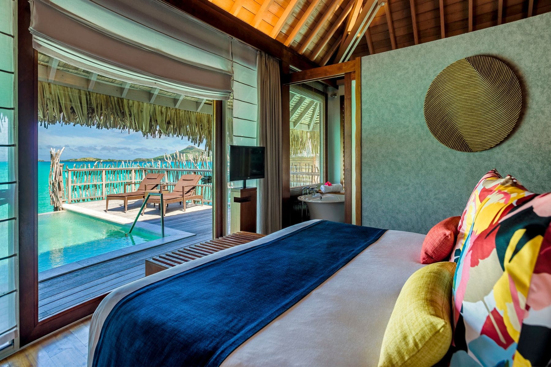 View From Inside Villa