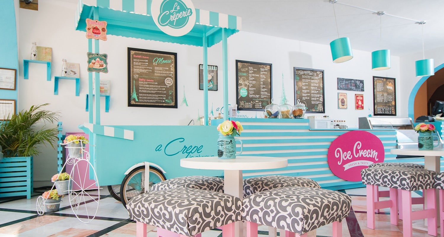 Villa Del Palmar Flamingo Beach La Creperie Ice Creams