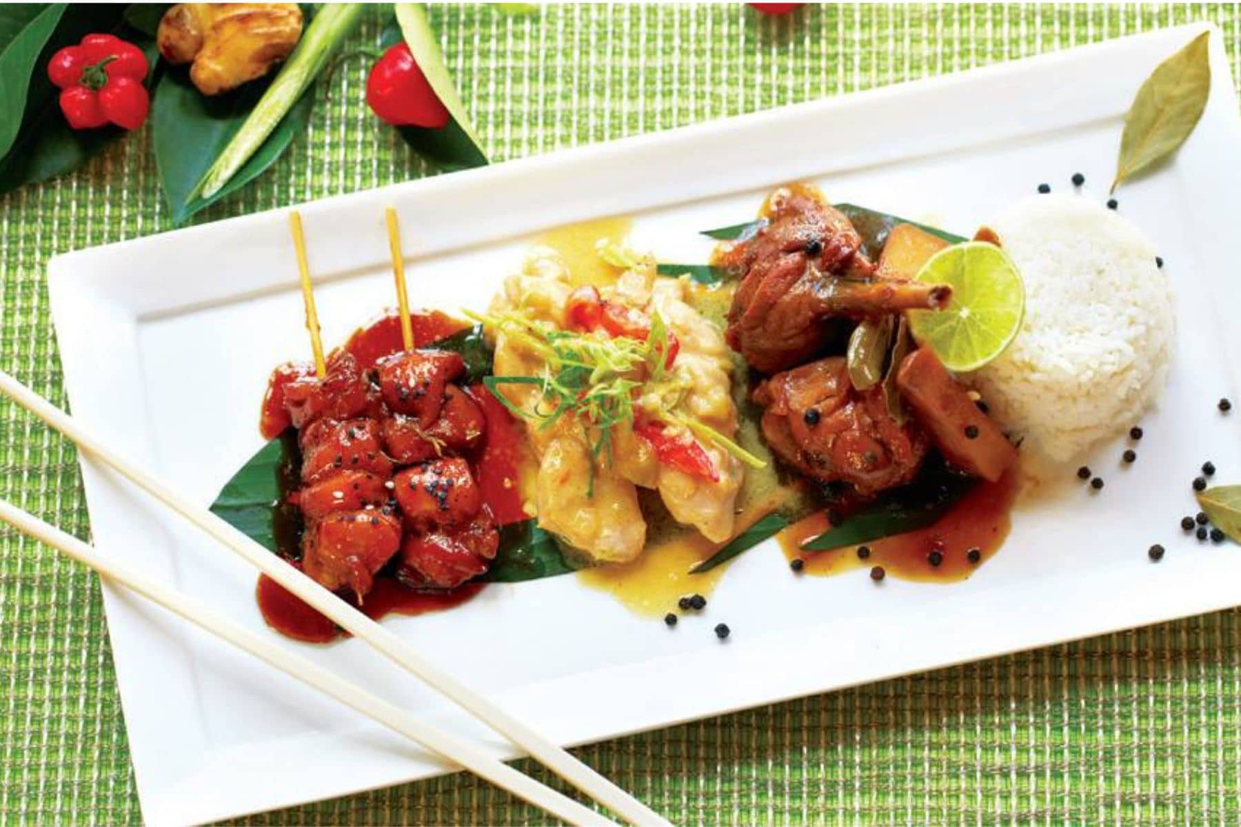 With International Cuisine