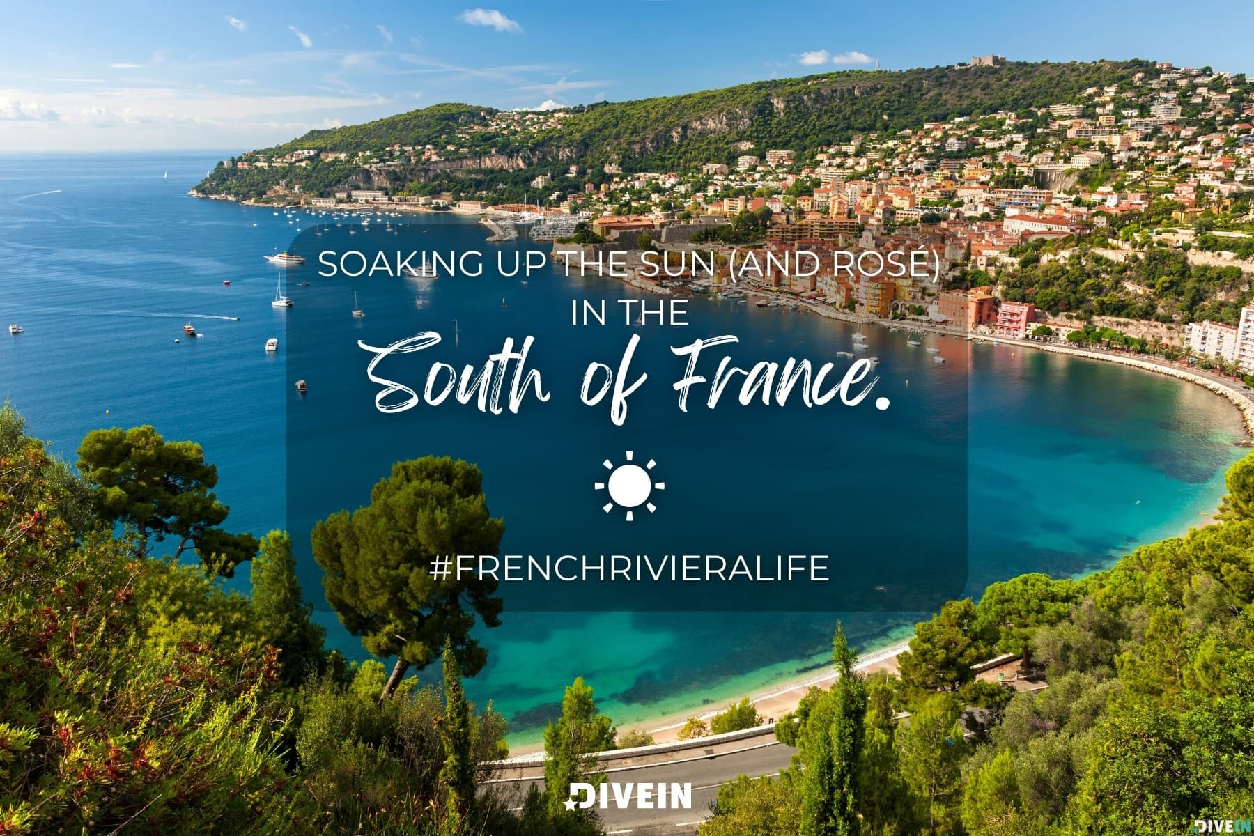 south of france ig captions. soaking up the sun (and rosé) in the south of france.