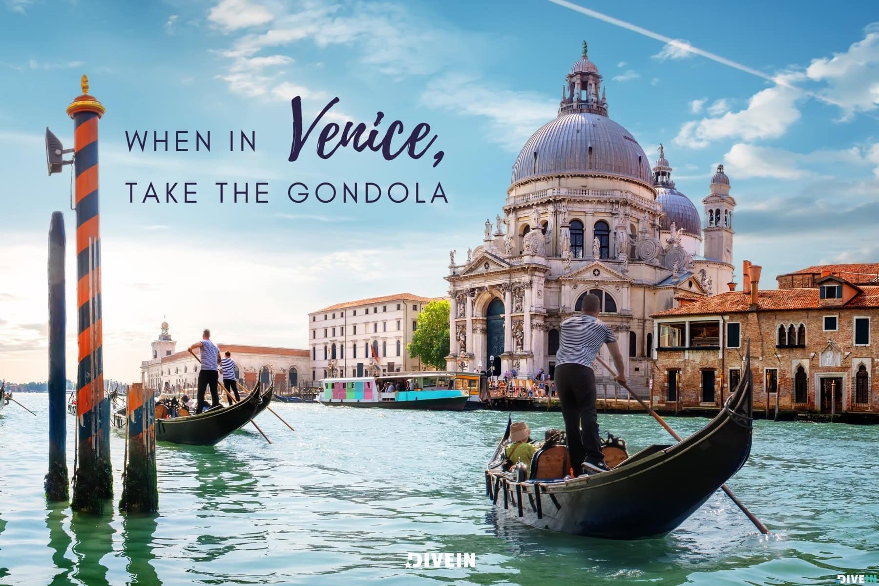 venice gondola boat captions. when in venice, take the gondola.